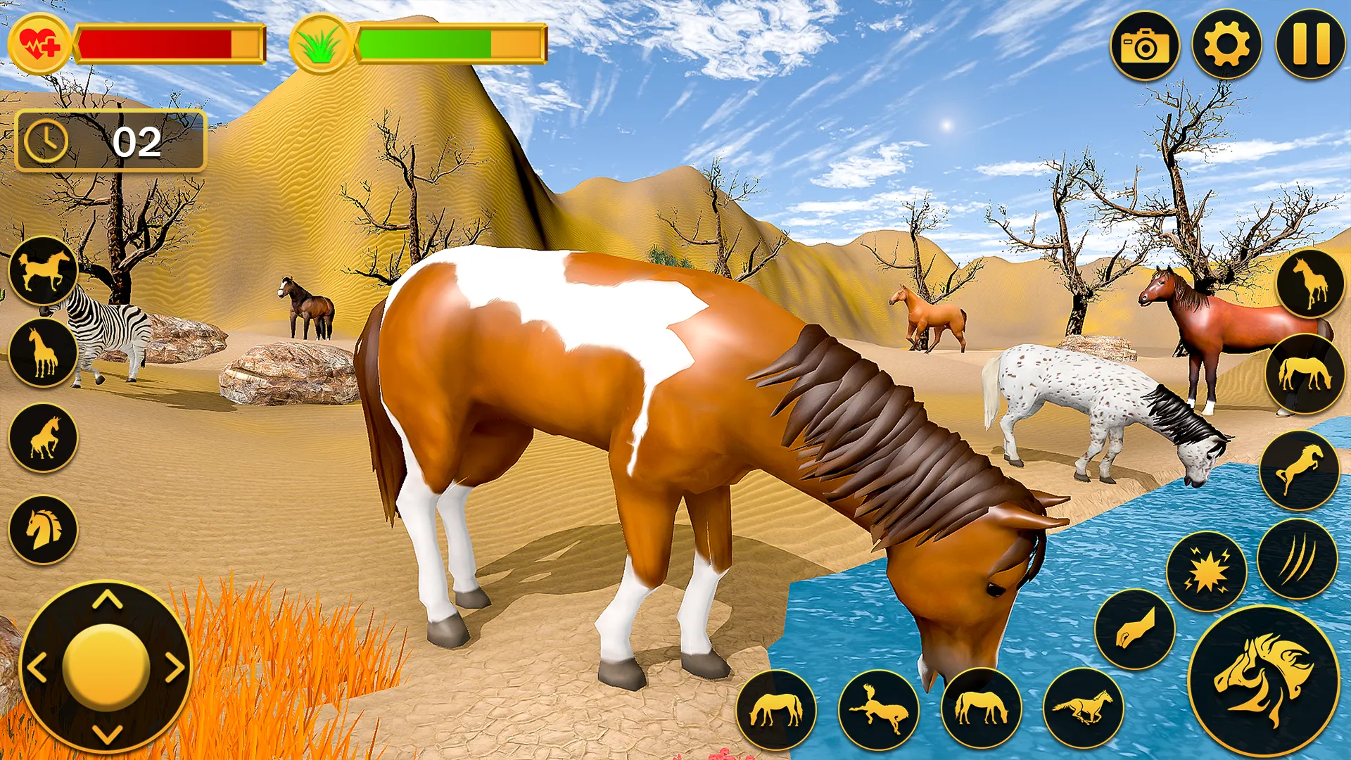 Wild Horse Simulator Family 3D | Indus Appstore | Screenshot