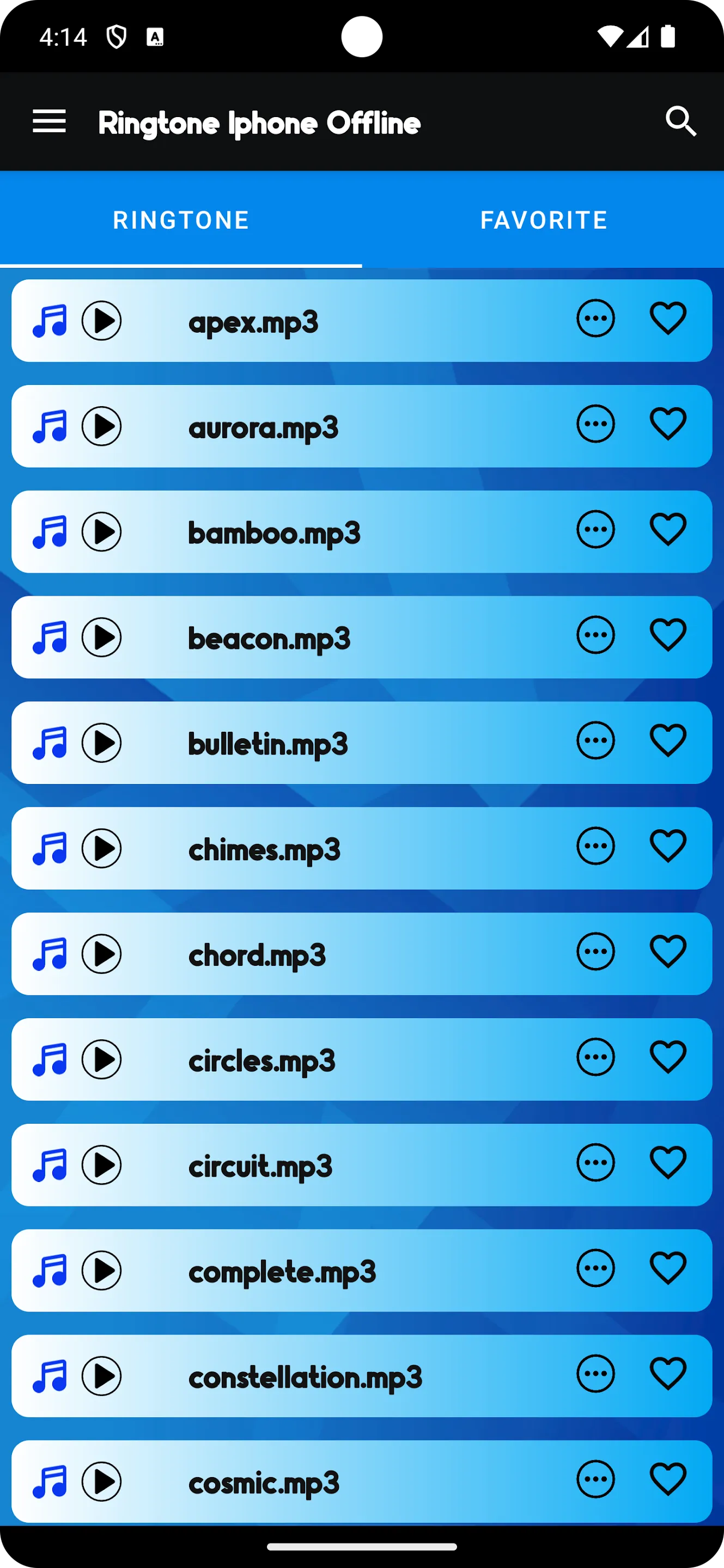 Ringtone for iphone: Android™ | Indus Appstore | Screenshot