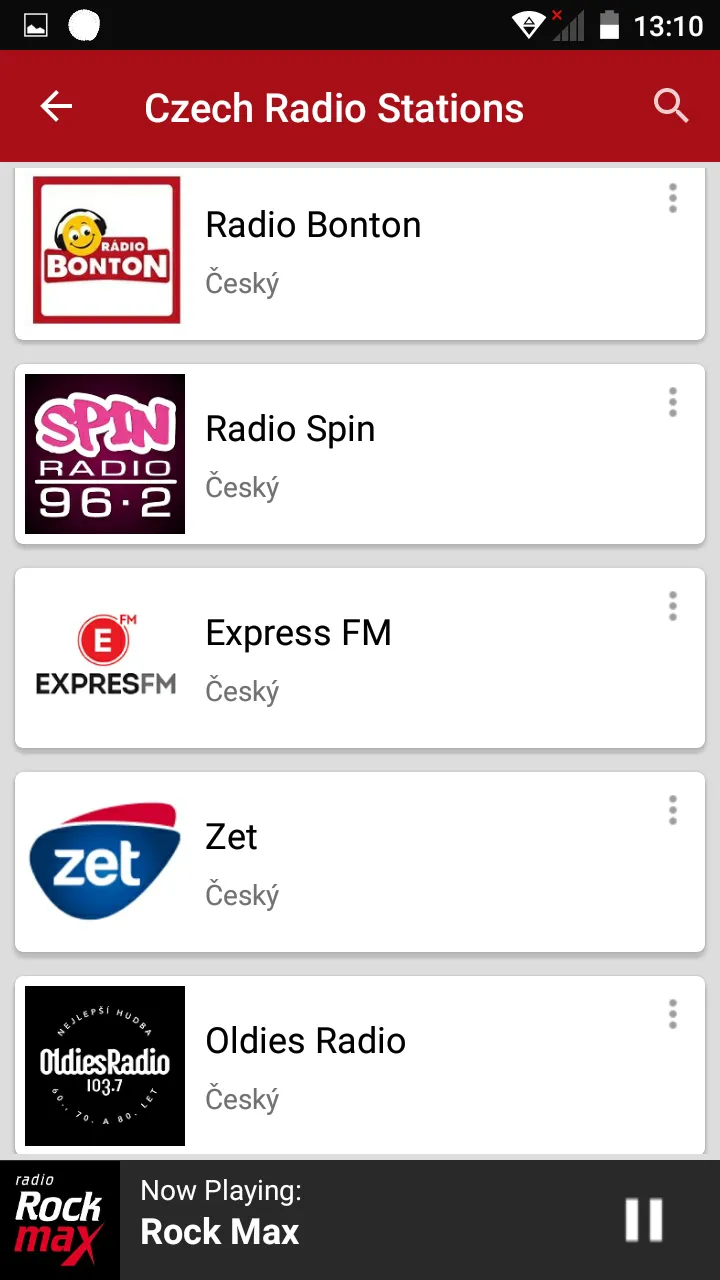 Czech Radio Stations | Indus Appstore | Screenshot