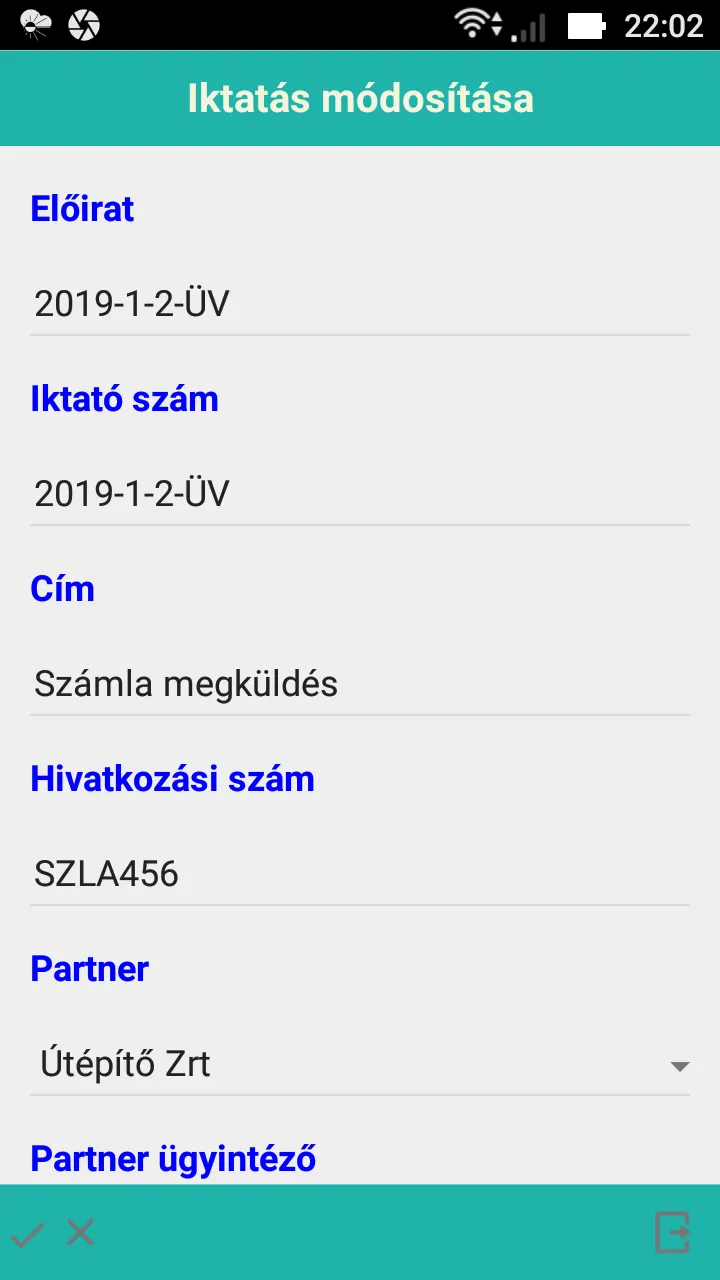 Iktató Program - Titkársági Pr | Indus Appstore | Screenshot