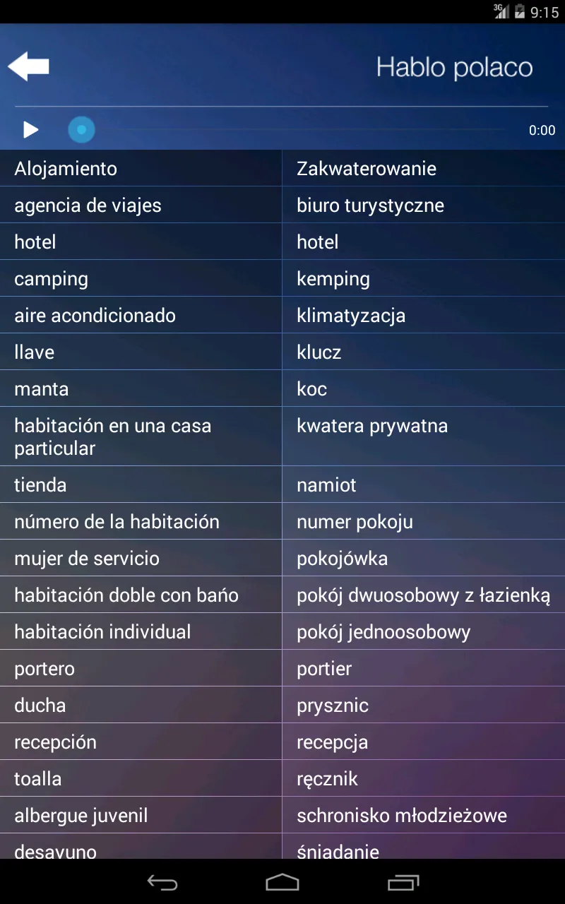 Aprender Polaco - Audio Curso | Indus Appstore | Screenshot