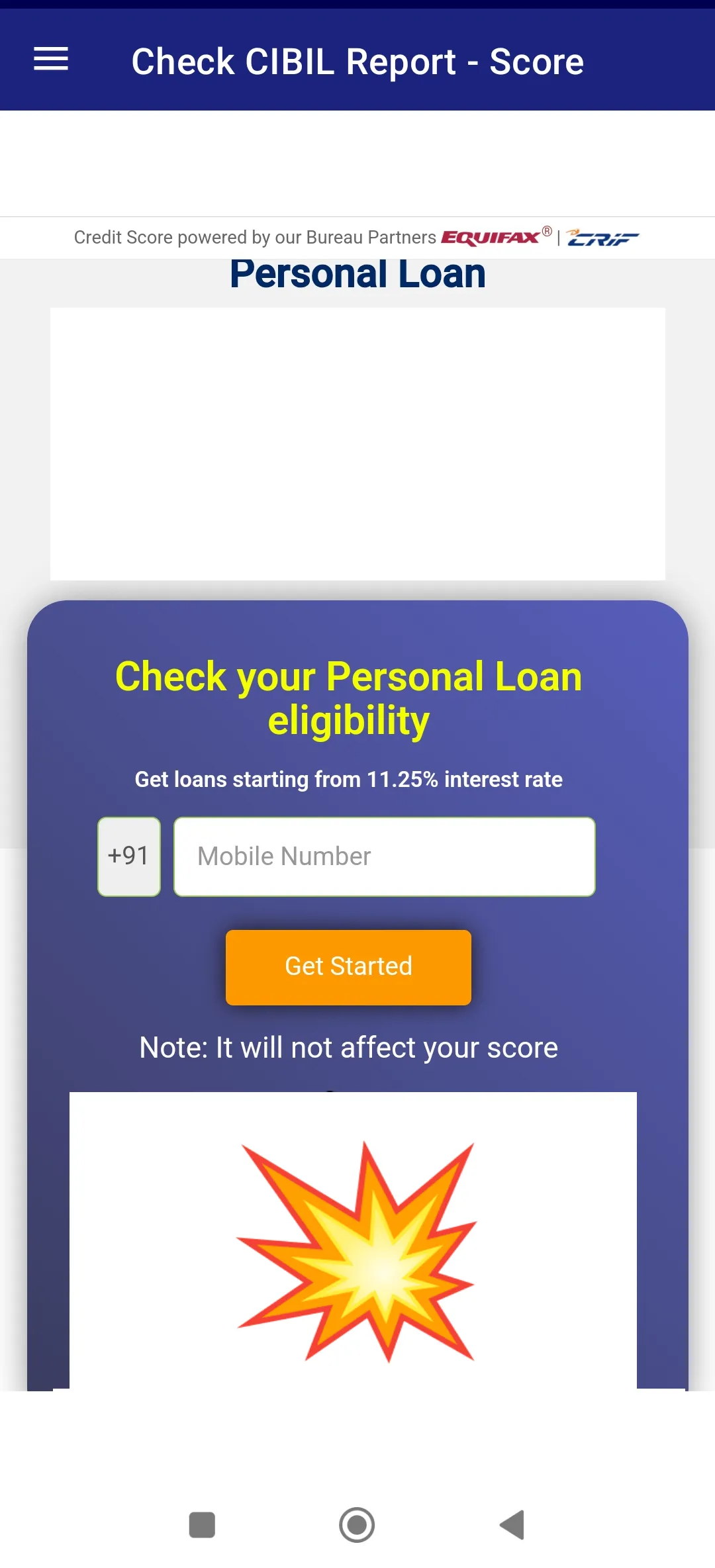 Check CIBIL Report - Score | Indus Appstore | Screenshot