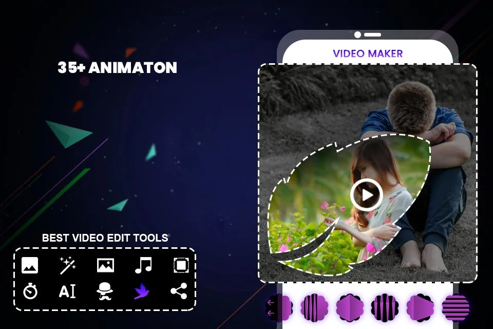 Sad Video Maker with Music | Indus Appstore | Screenshot