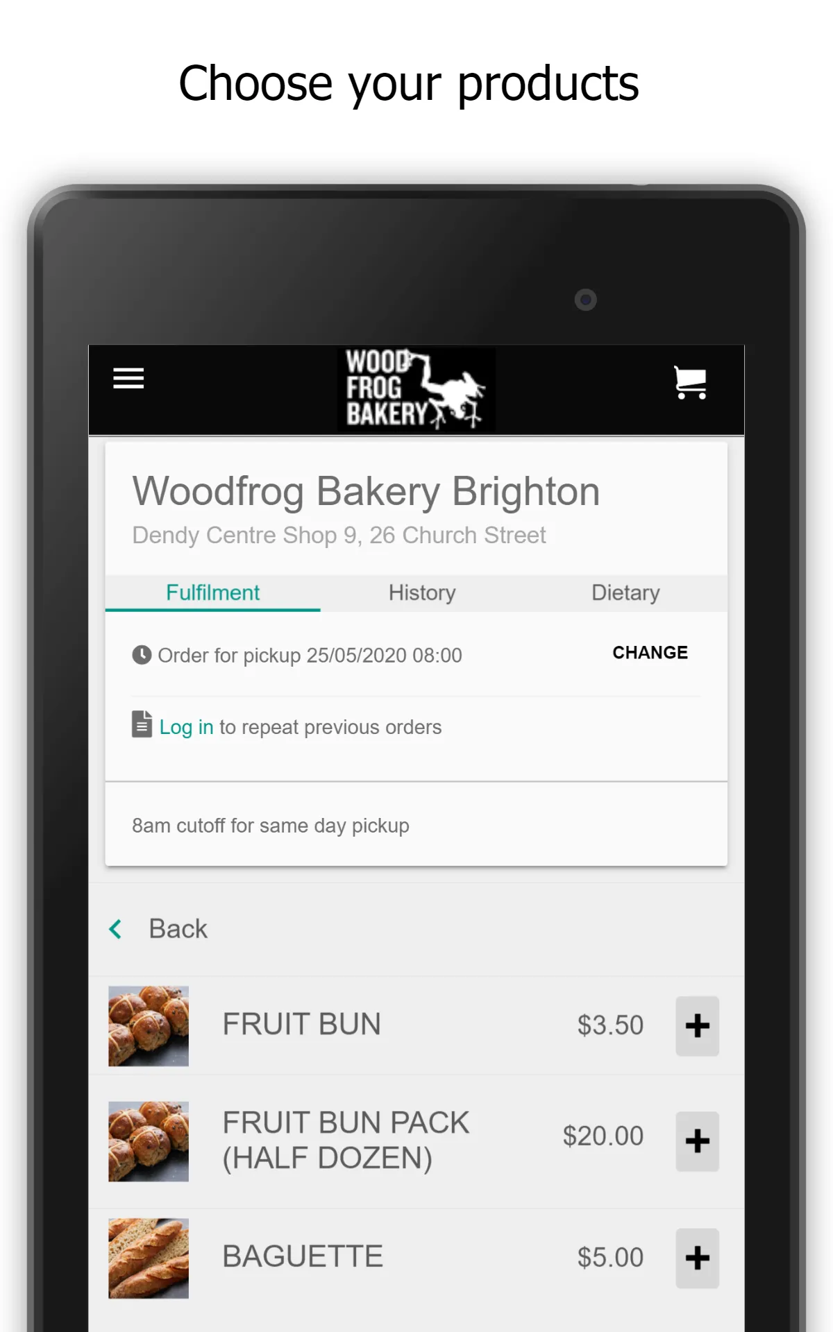 Woodfrog Bakery | Indus Appstore | Screenshot