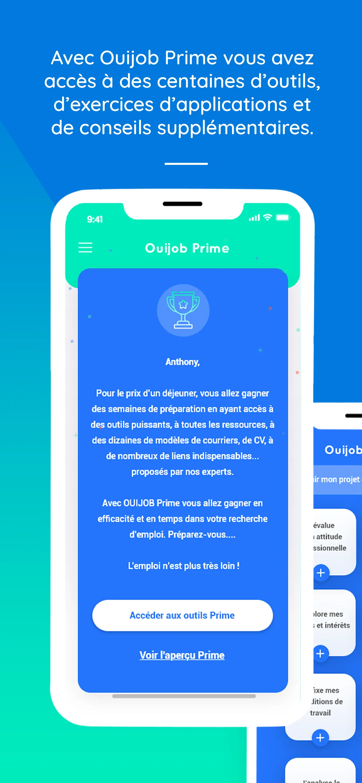 OUIJOB, Mon Coach Emploi | Indus Appstore | Screenshot