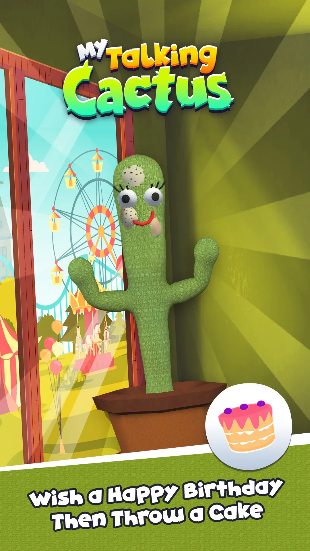 My Talking Cactus Toy | Indus Appstore | Screenshot