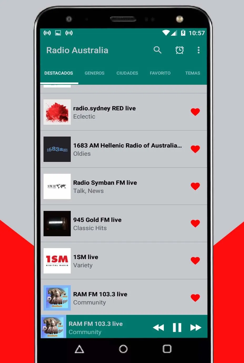 Radio Australia Online | Indus Appstore | Screenshot