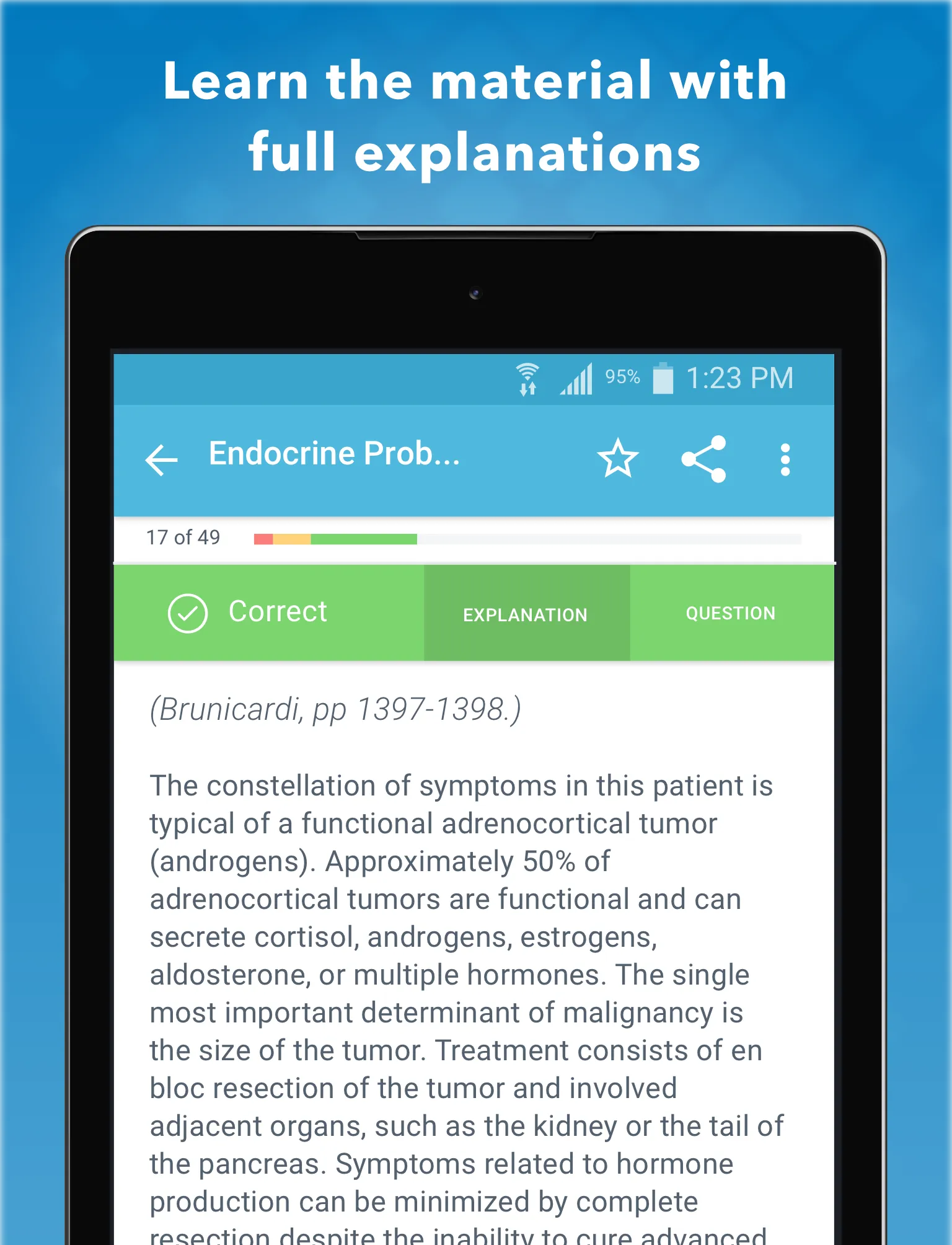 Surgery PreTest for USMLE | Indus Appstore | Screenshot