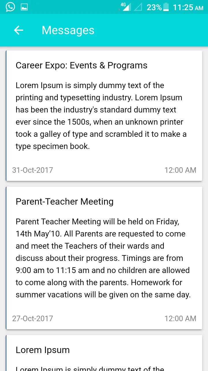 Schola Parent App | Indus Appstore | Screenshot