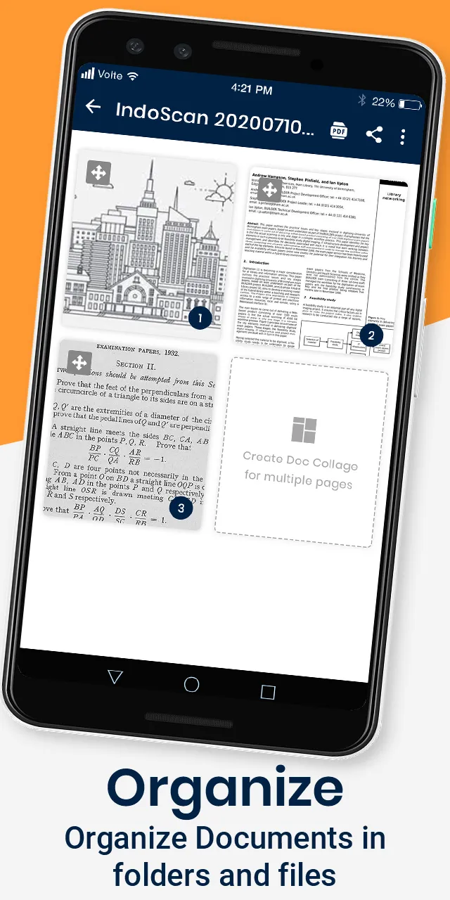 Document scanner & PDF Creator | Indus Appstore | Screenshot