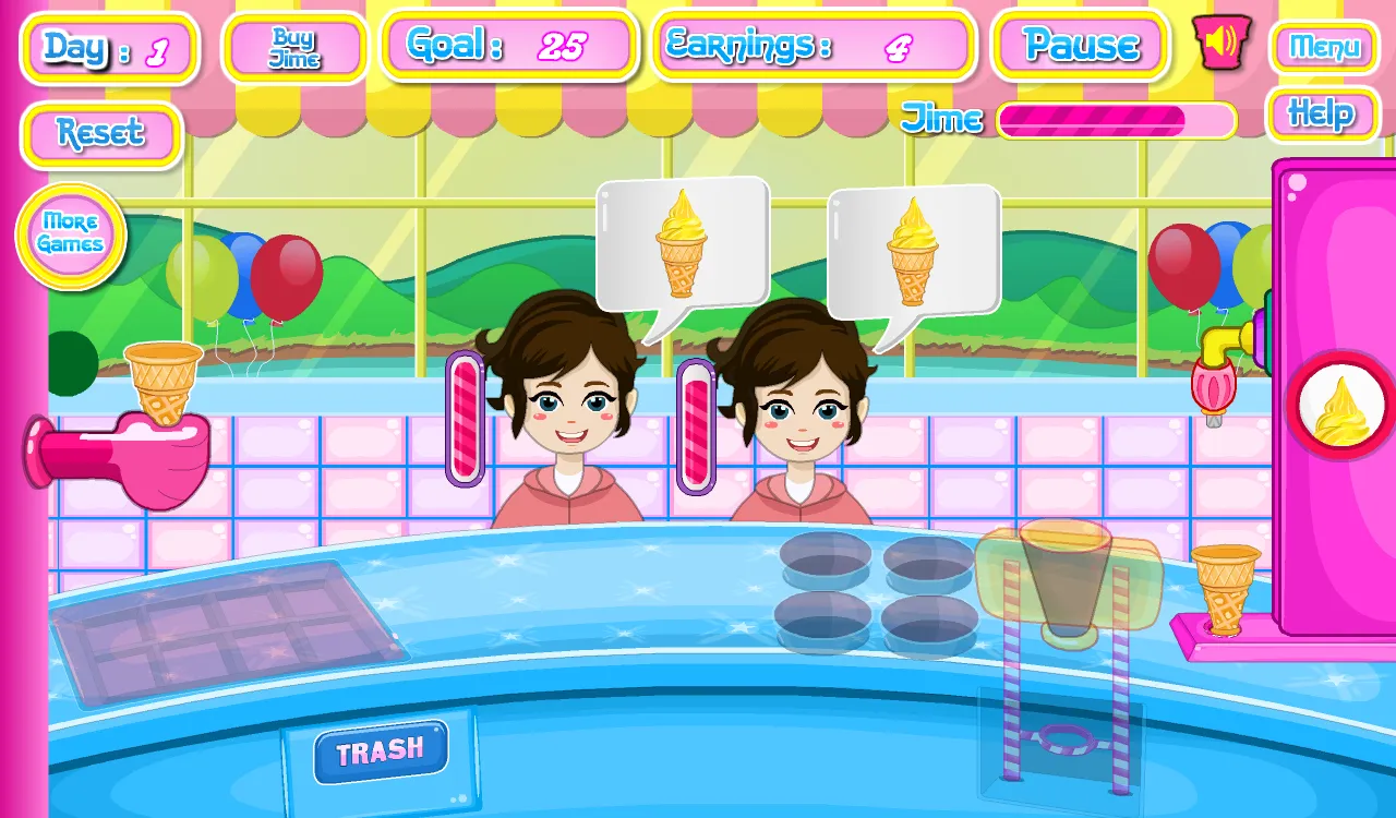 Cooking Ice Cream Cone Cupcake | Indus Appstore | Screenshot