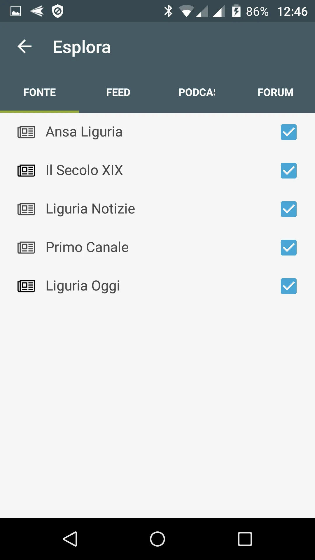 Liguria notizie locali | Indus Appstore | Screenshot