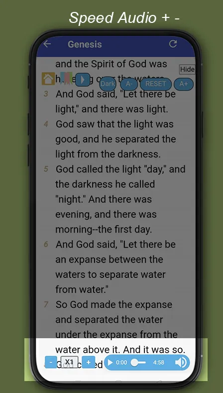 NIV Audio Bible: book | Indus Appstore | Screenshot