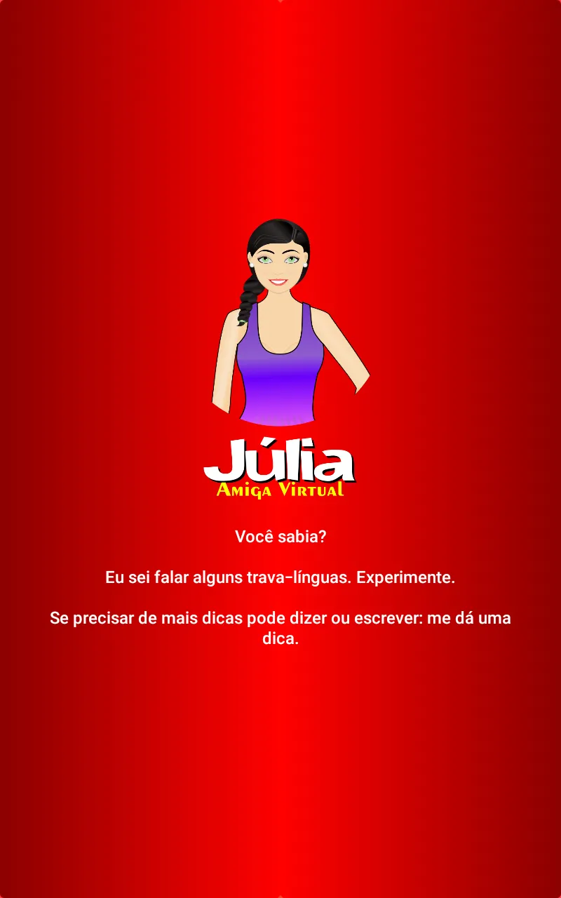 Júlia - Amiga Virtual | Indus Appstore | Screenshot