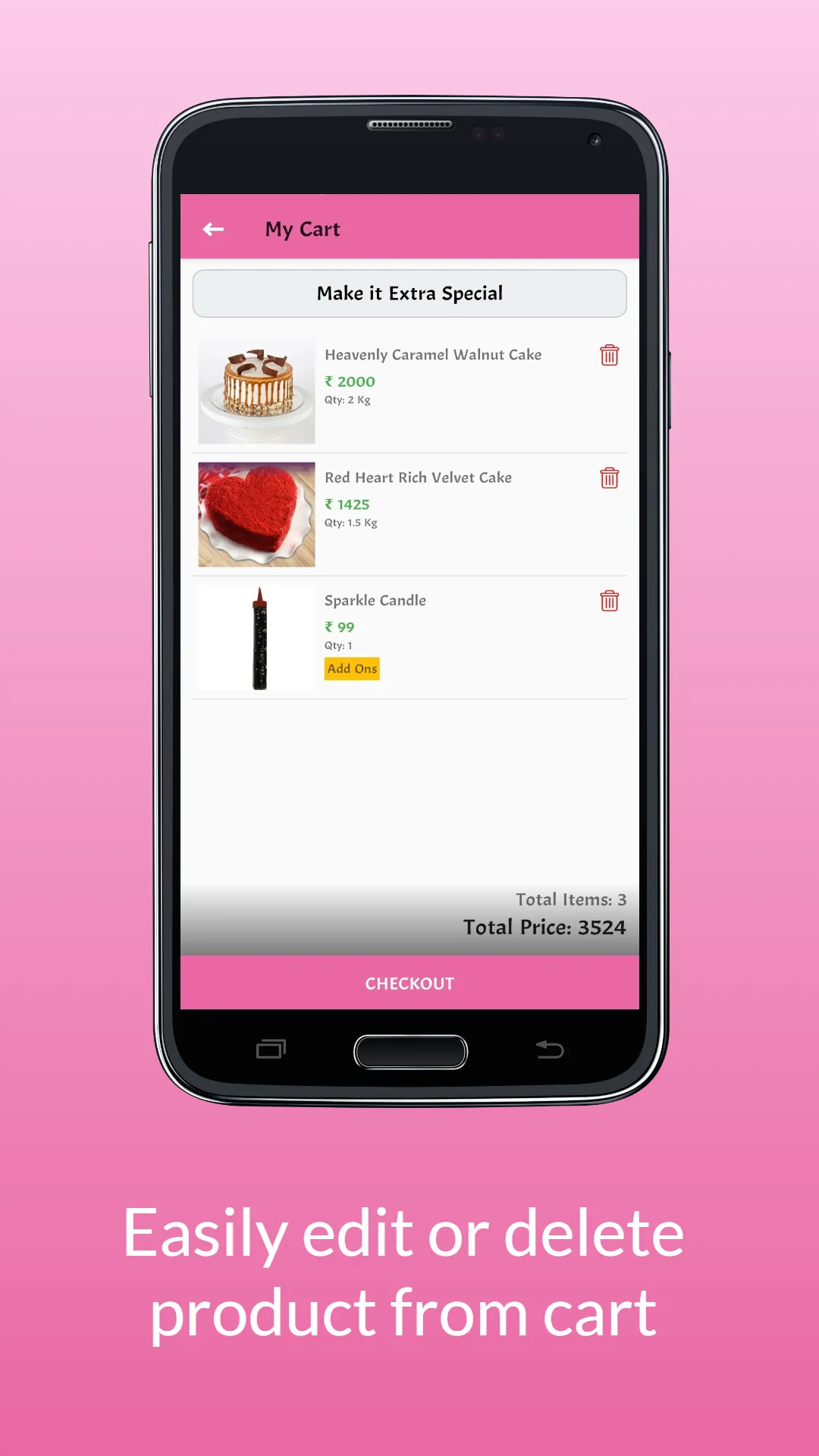 D Cakes - Order Cakes Online | Indus Appstore | Screenshot