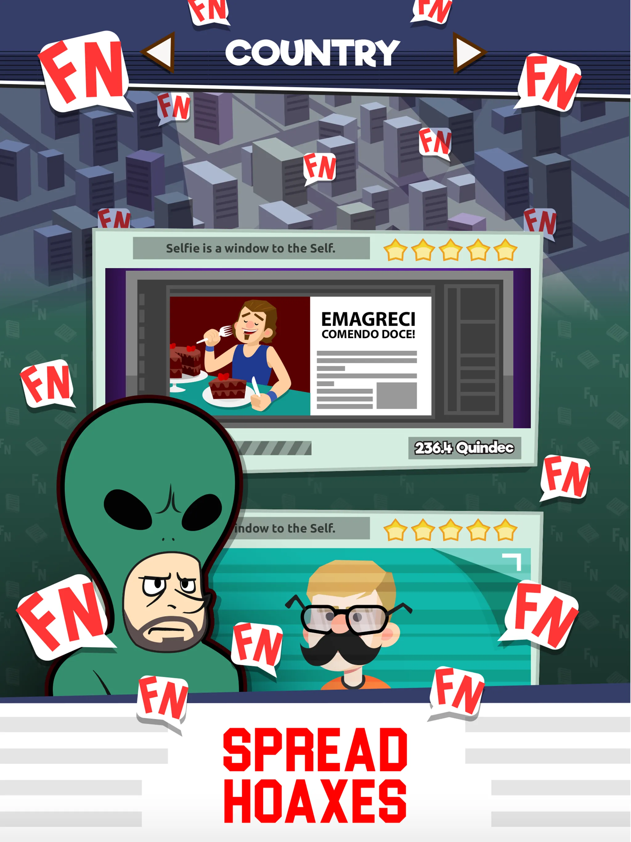 Fake News Inc.: Plague Game | Indus Appstore | Screenshot