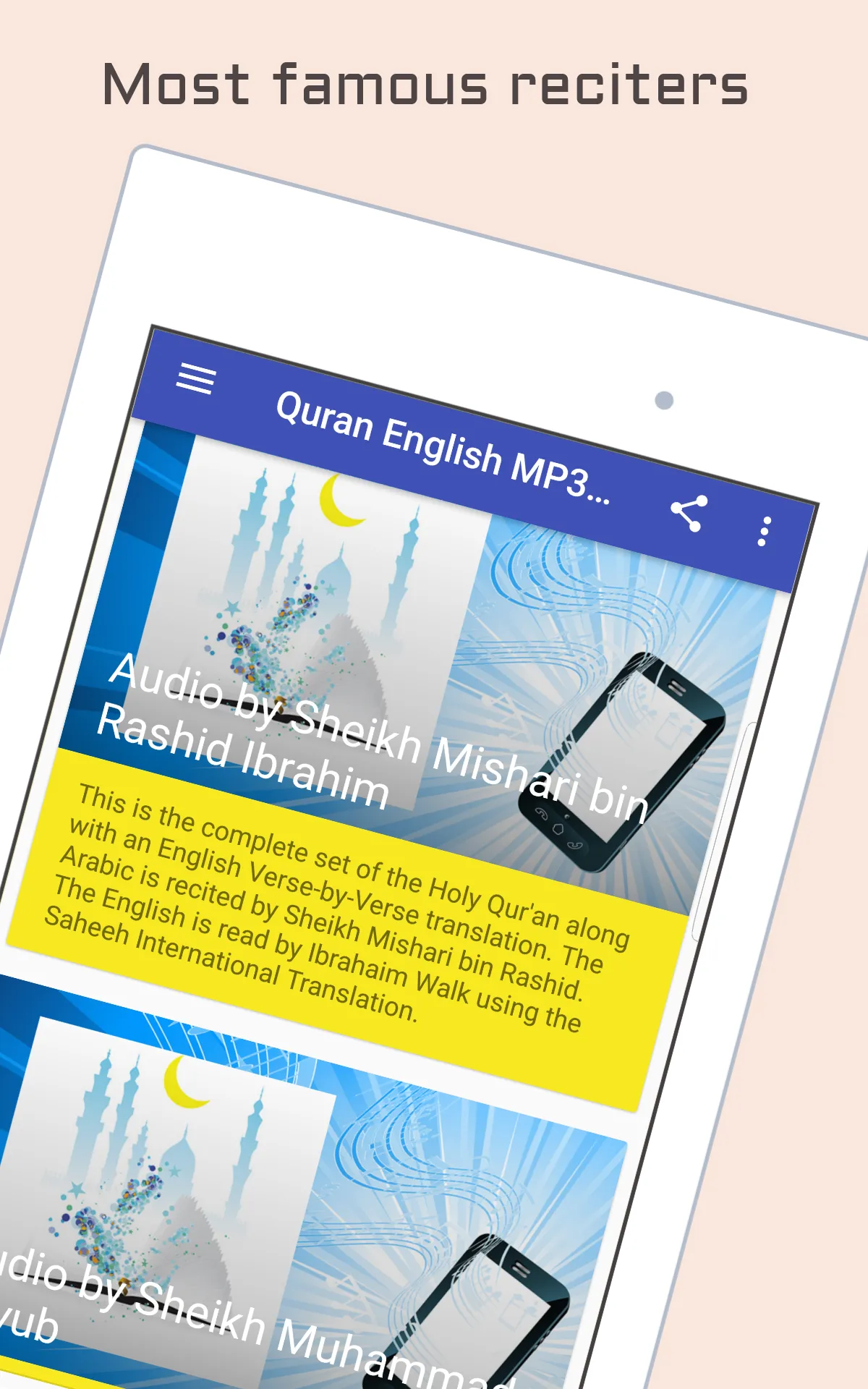 Quran English MP3 & ebook | Indus Appstore | Screenshot