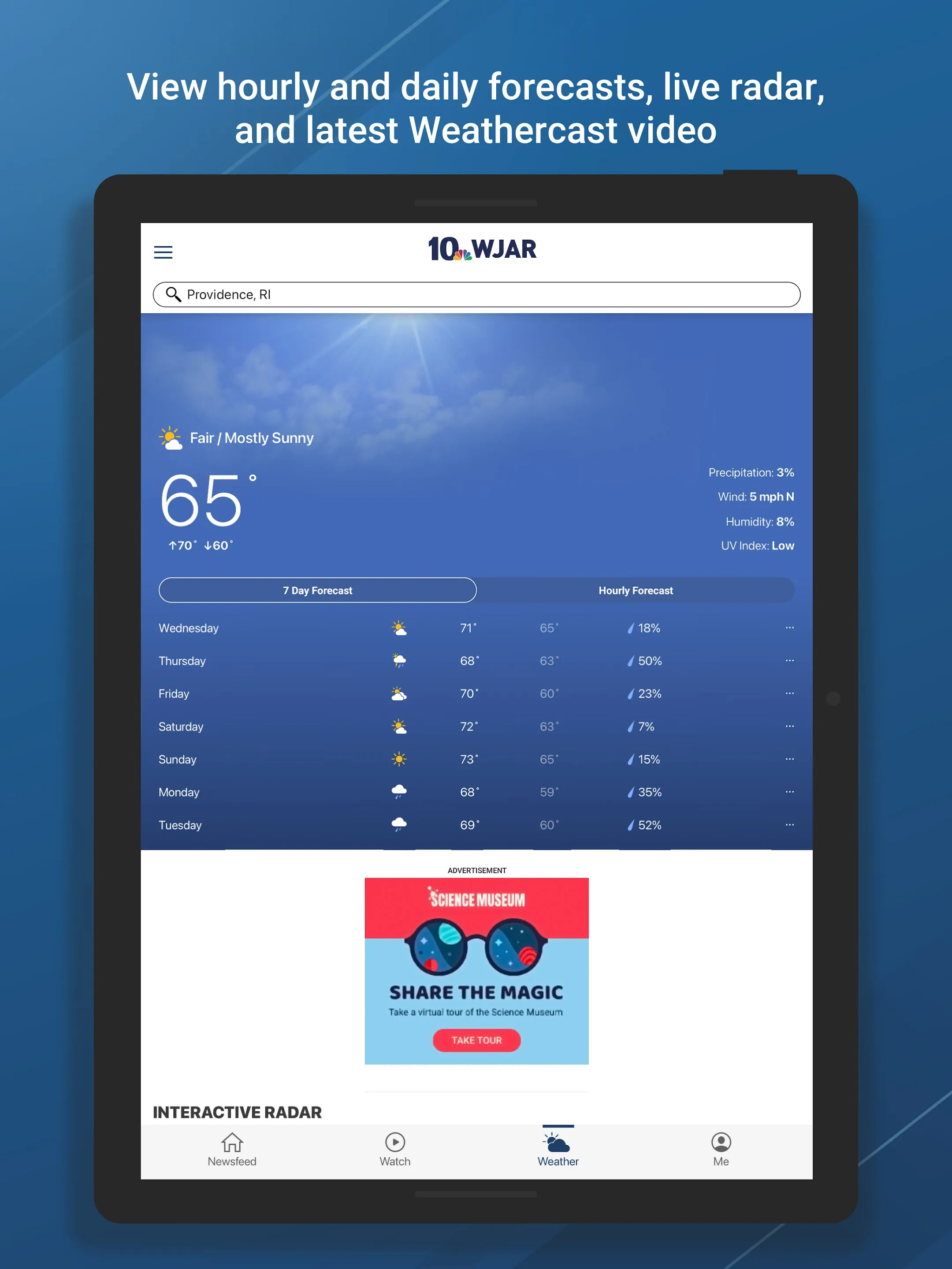 WJAR NBC 10 | Indus Appstore | Screenshot