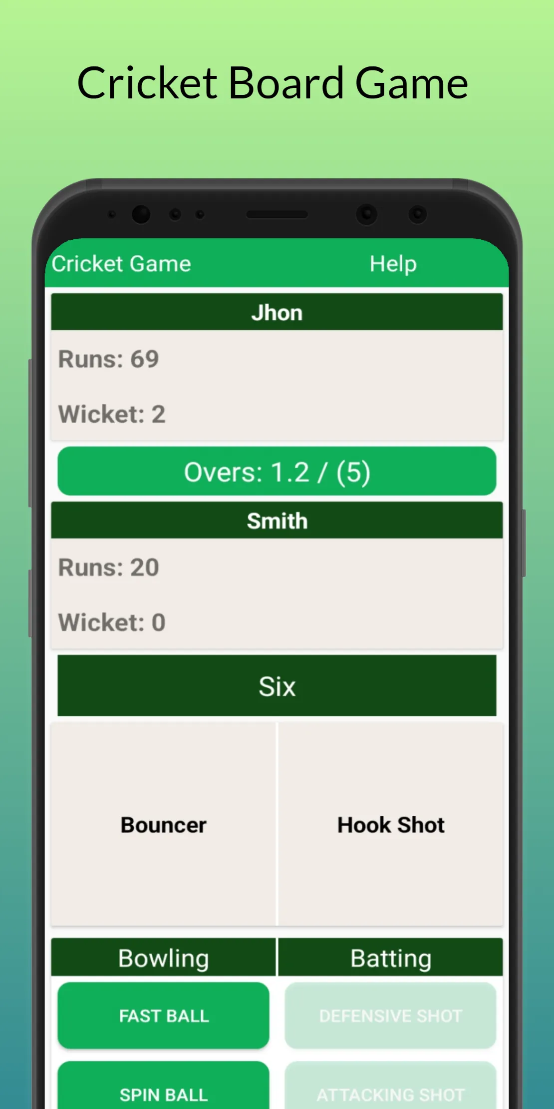 Cricket: Local match scorebook | Indus Appstore | Screenshot