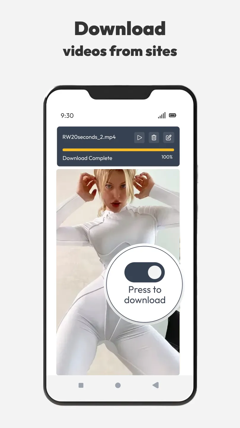 WXD Downloader & Player | Indus Appstore | Screenshot
