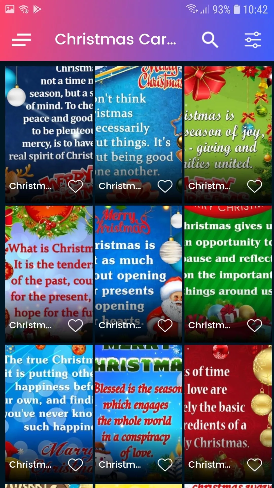 100+ Christmas Greeting Cards | Indus Appstore | Screenshot