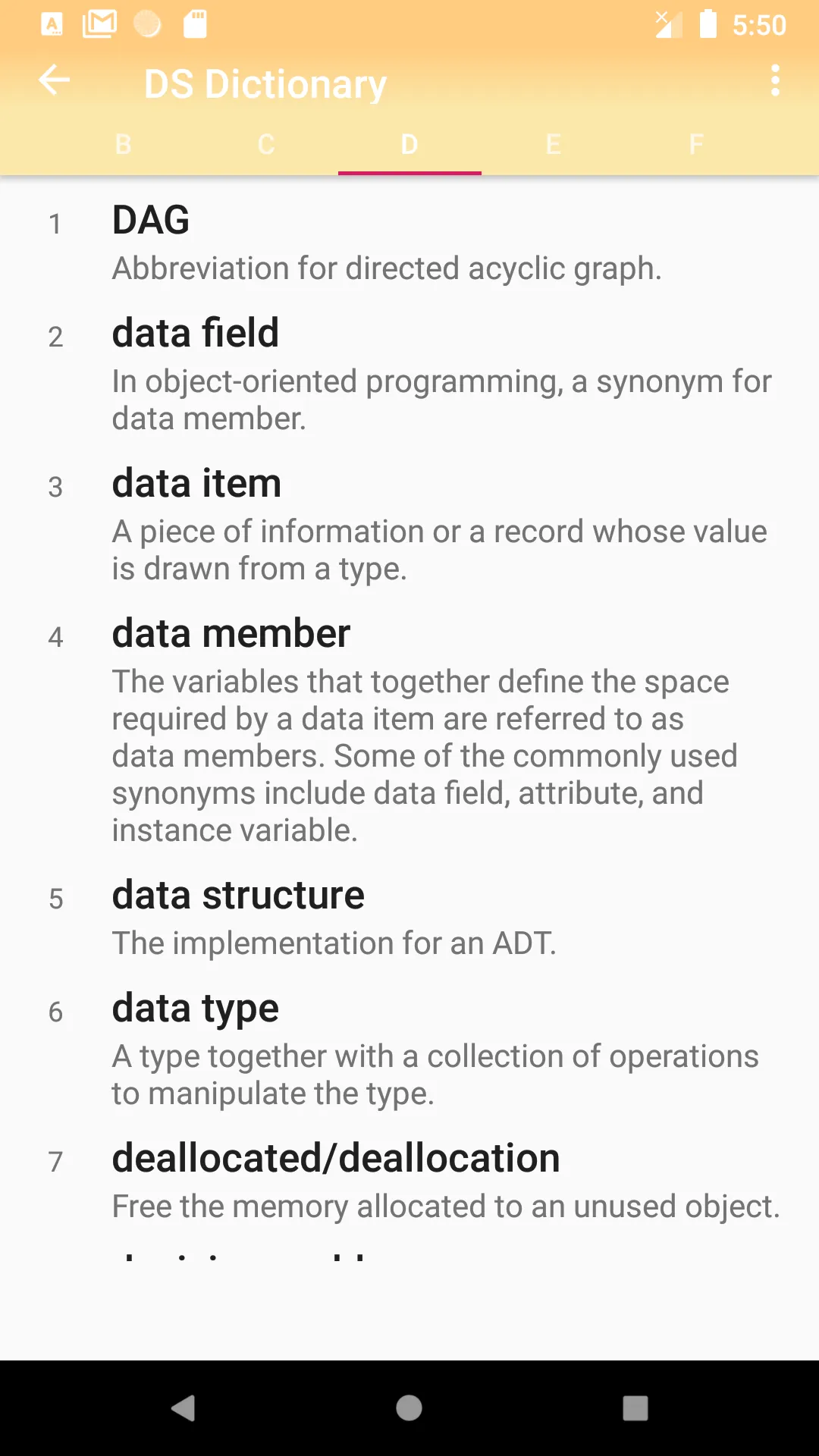 Data Structures and Algorithms | Indus Appstore | Screenshot