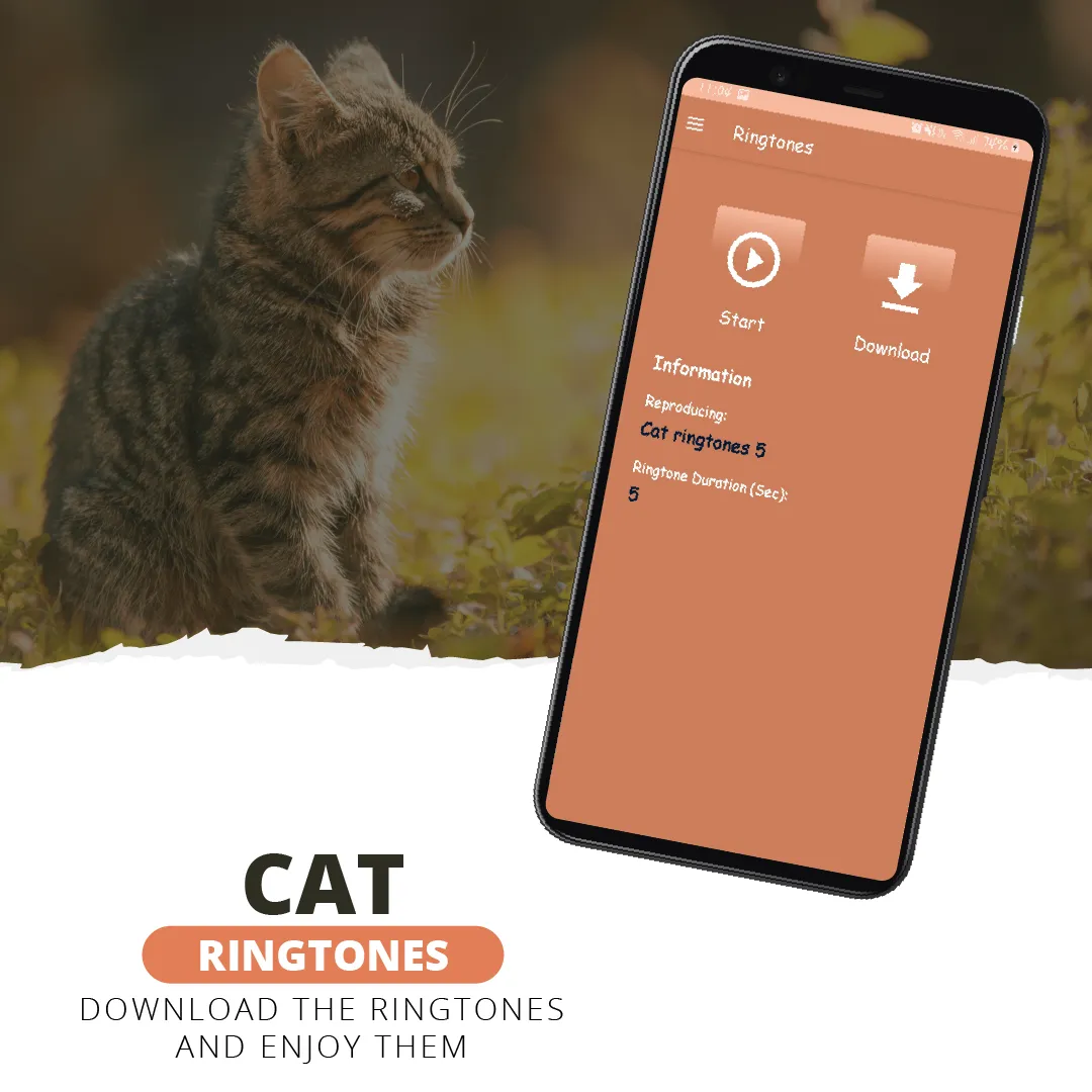 Cat ringtones, cat sounds | Indus Appstore | Screenshot