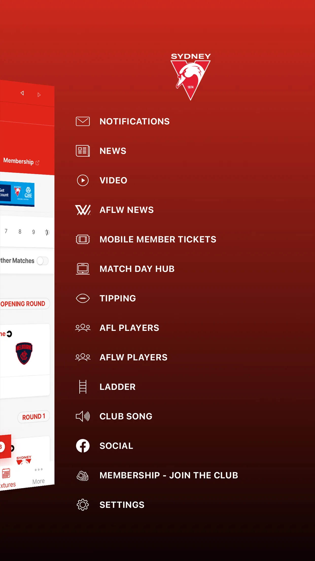 Sydney Swans Official App | Indus Appstore | Screenshot