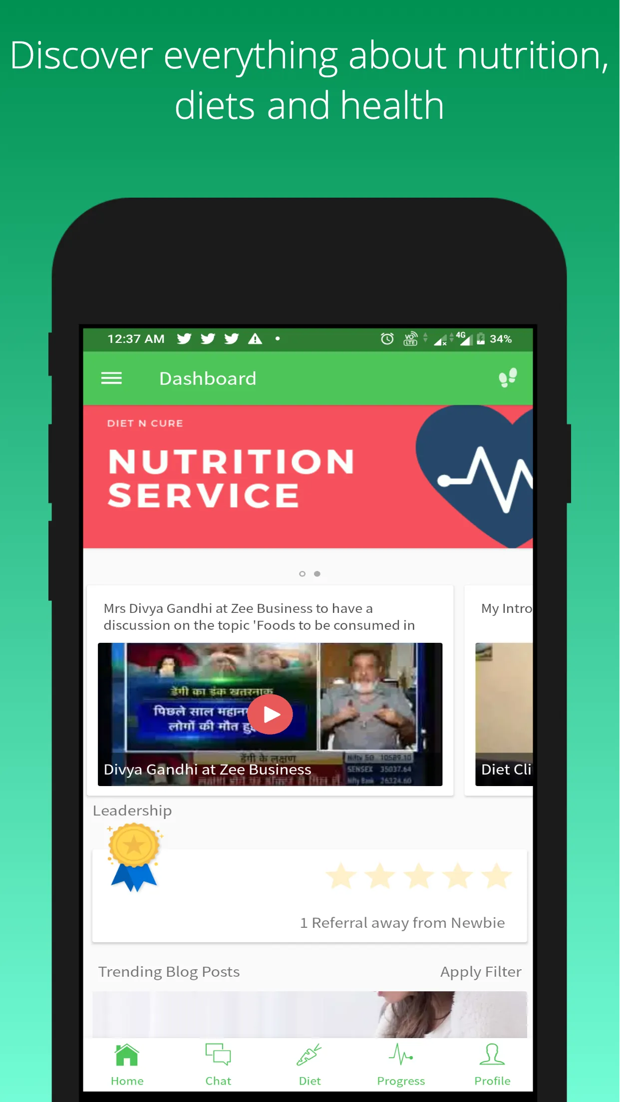 DietnCure Health & Weight Loss | Indus Appstore | Screenshot