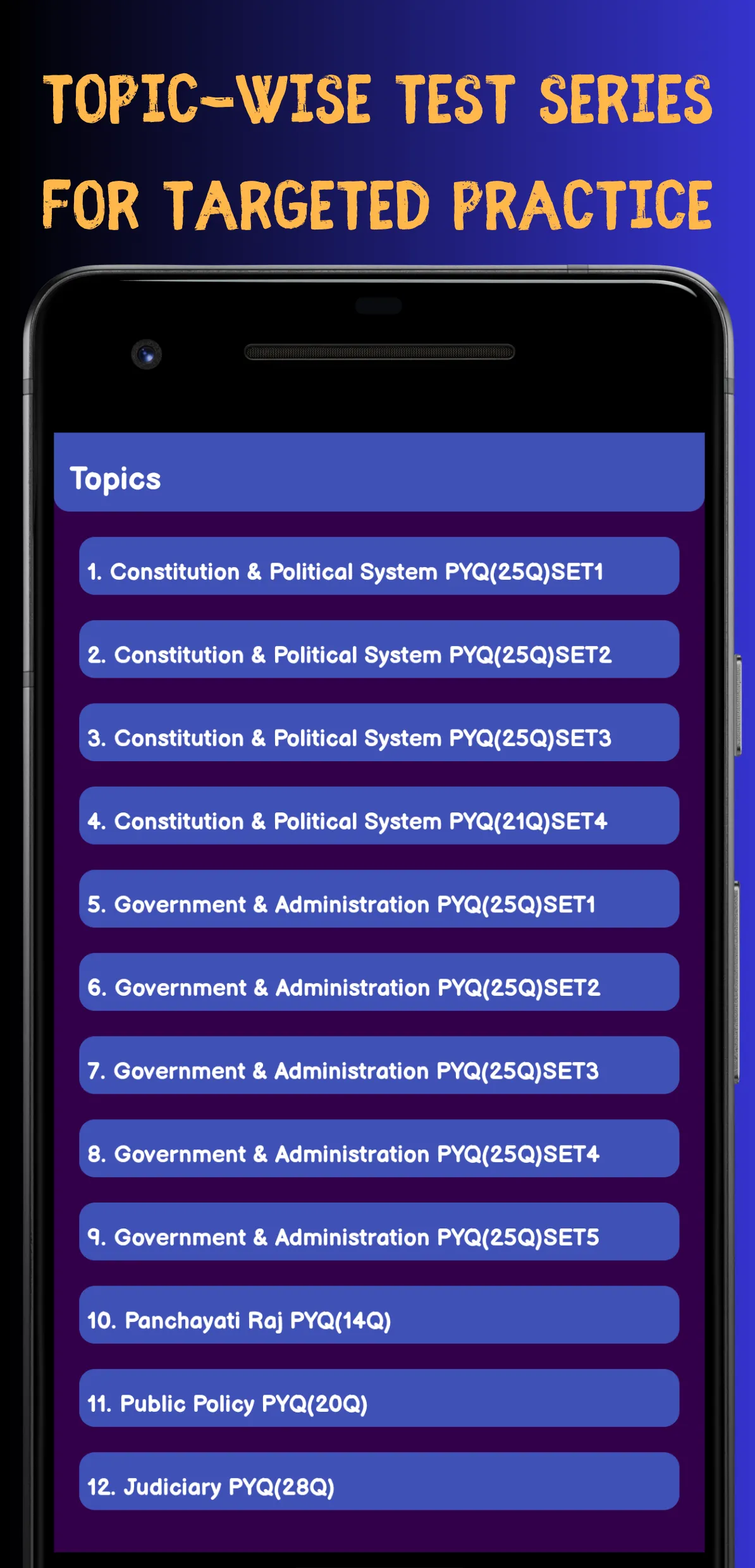 UPSC Pre Test Series 2024 | Indus Appstore | Screenshot