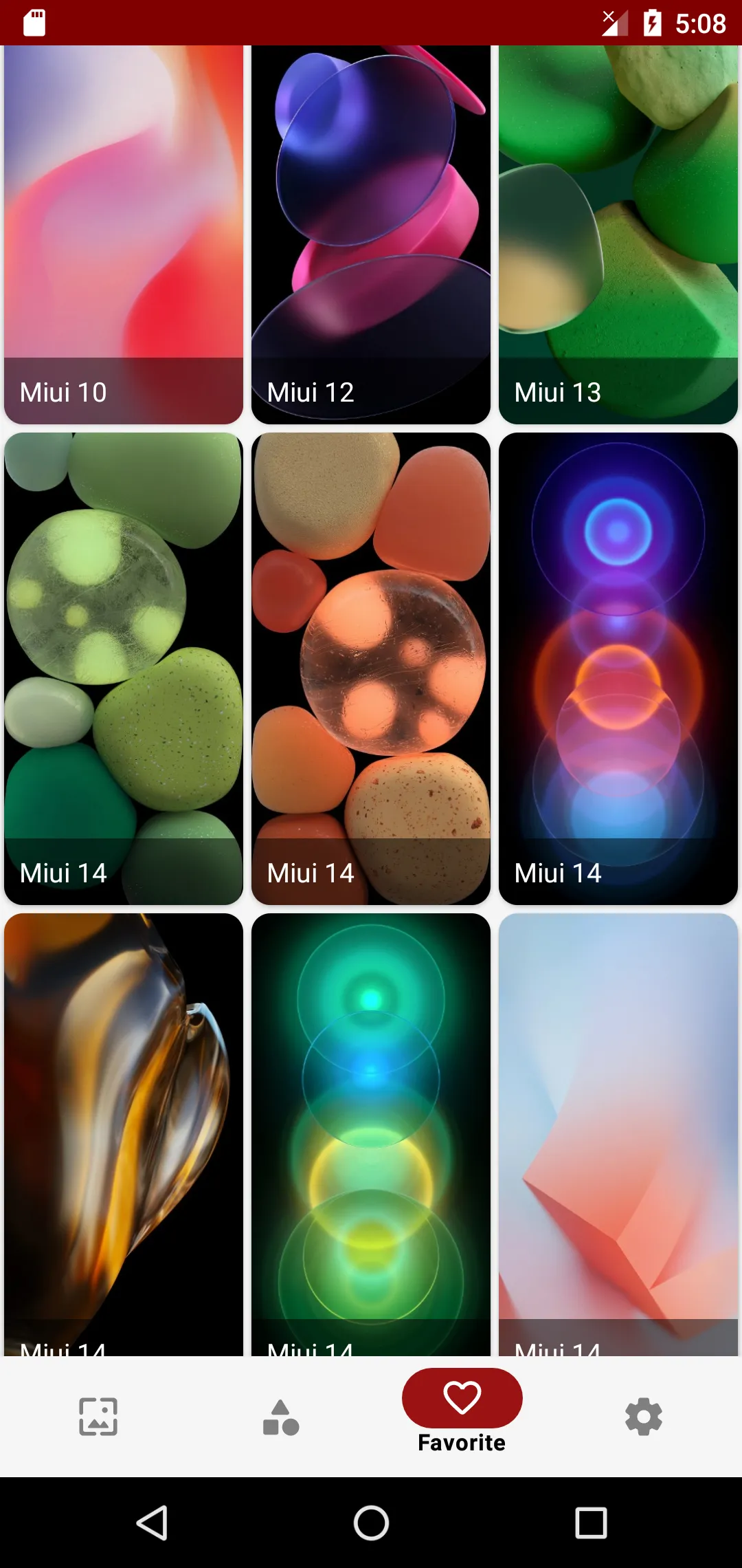 Wallpaper for MIUI 6 to 14 | Indus Appstore | Screenshot