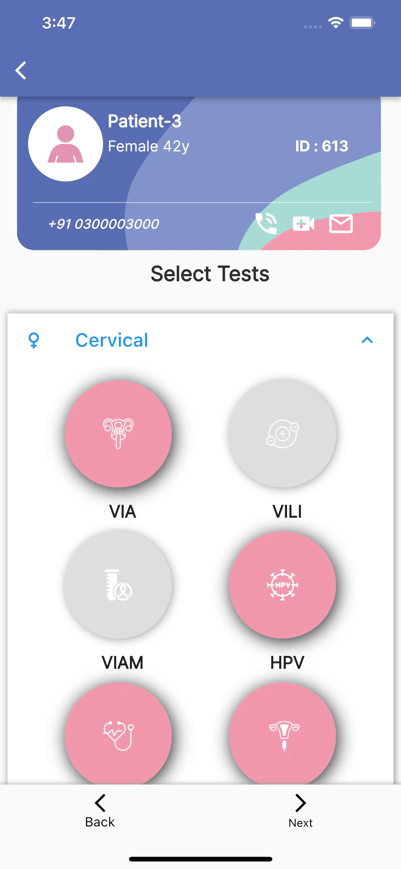 SSNPP App, Cancer Screening | Indus Appstore | Screenshot