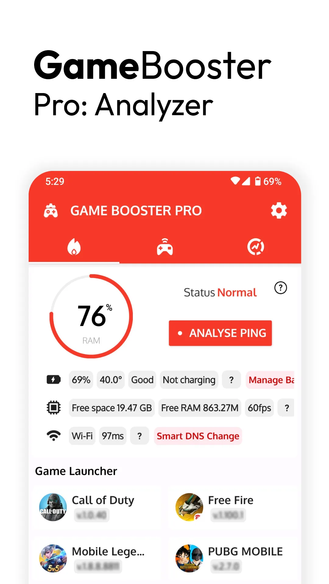 Game Booster Pro: Turbo Mode | Indus Appstore | Screenshot