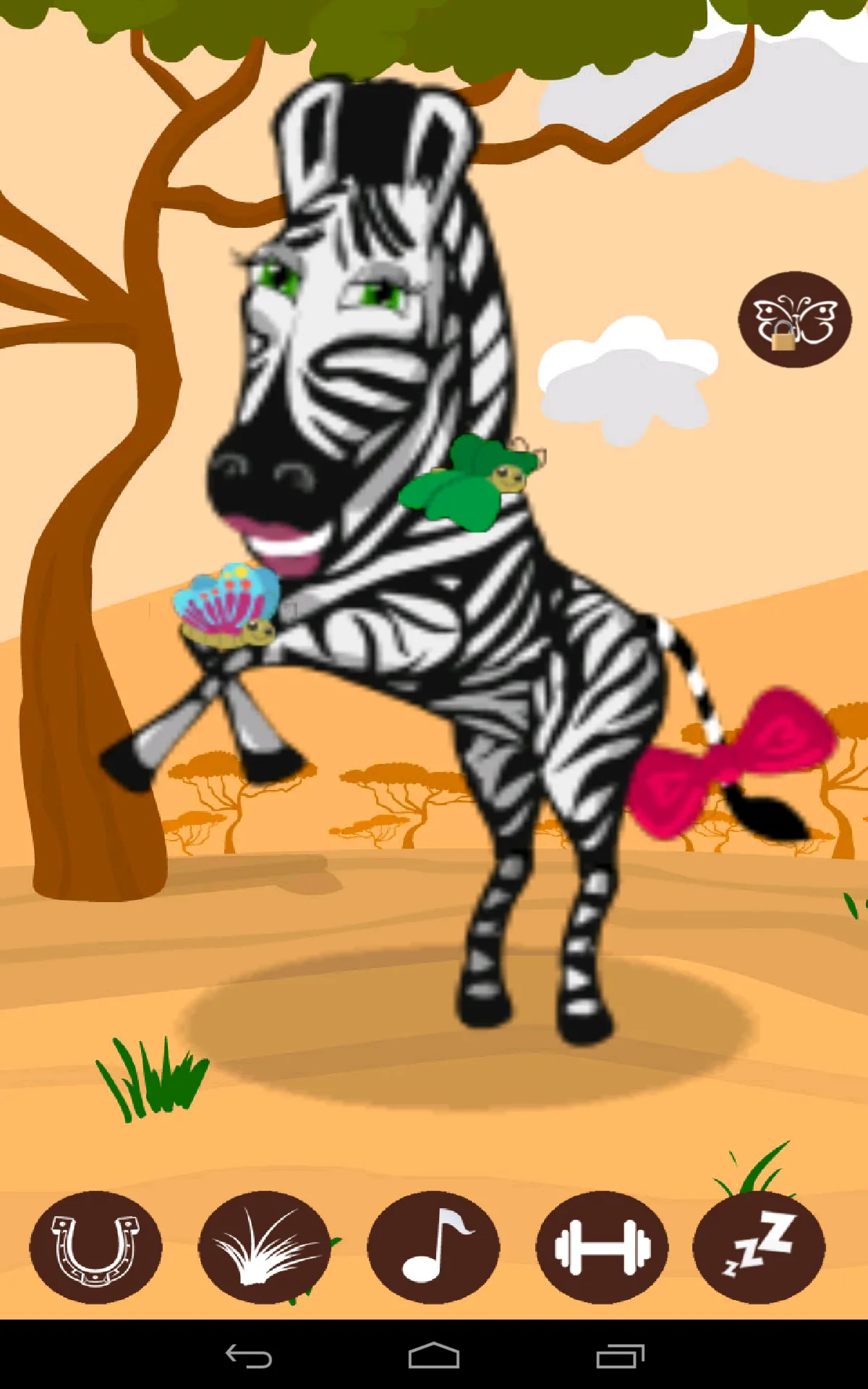 Lolly The Talking Zebra | Indus Appstore | Screenshot