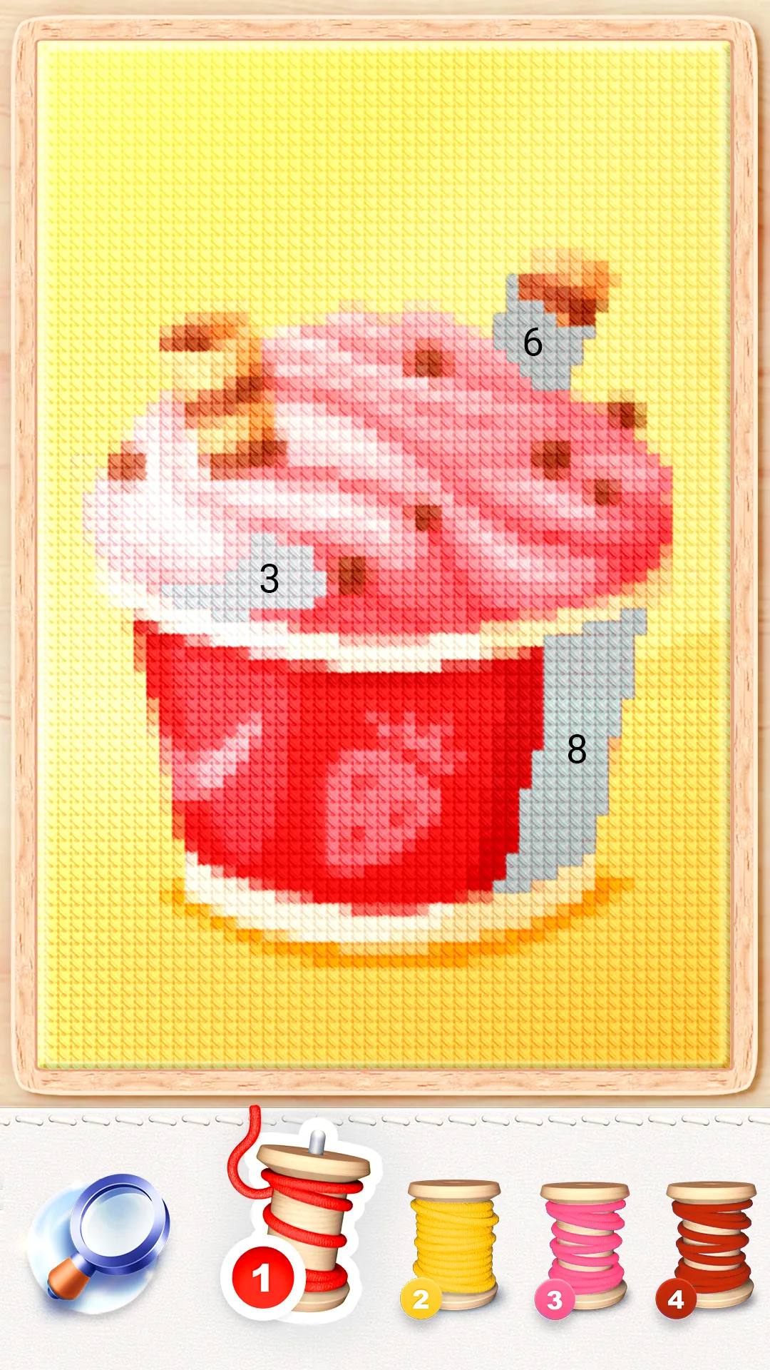 Magic Cross Stitch: Pixel Art | Indus Appstore | Screenshot