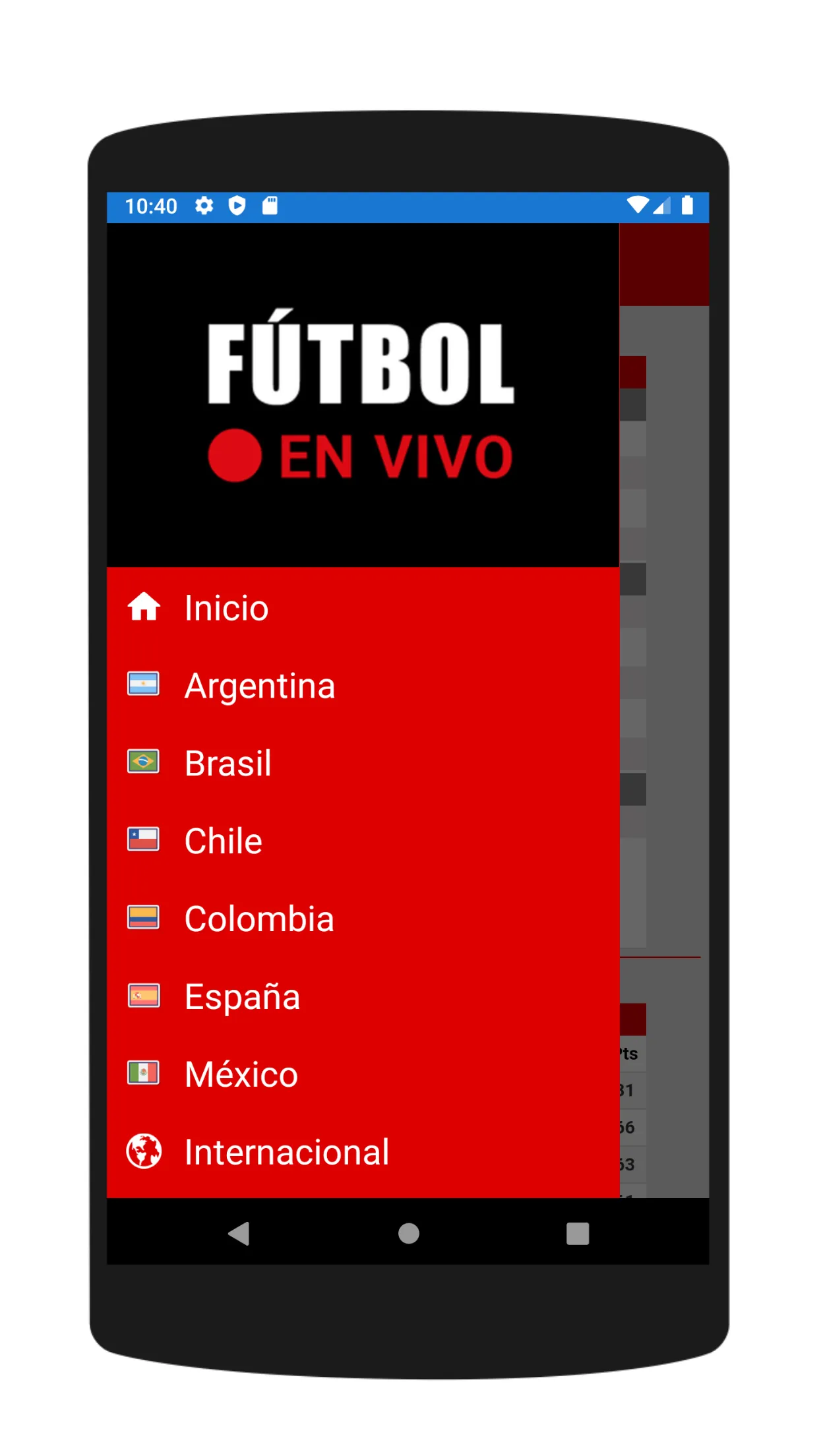 Live football TV | Indus Appstore | Screenshot