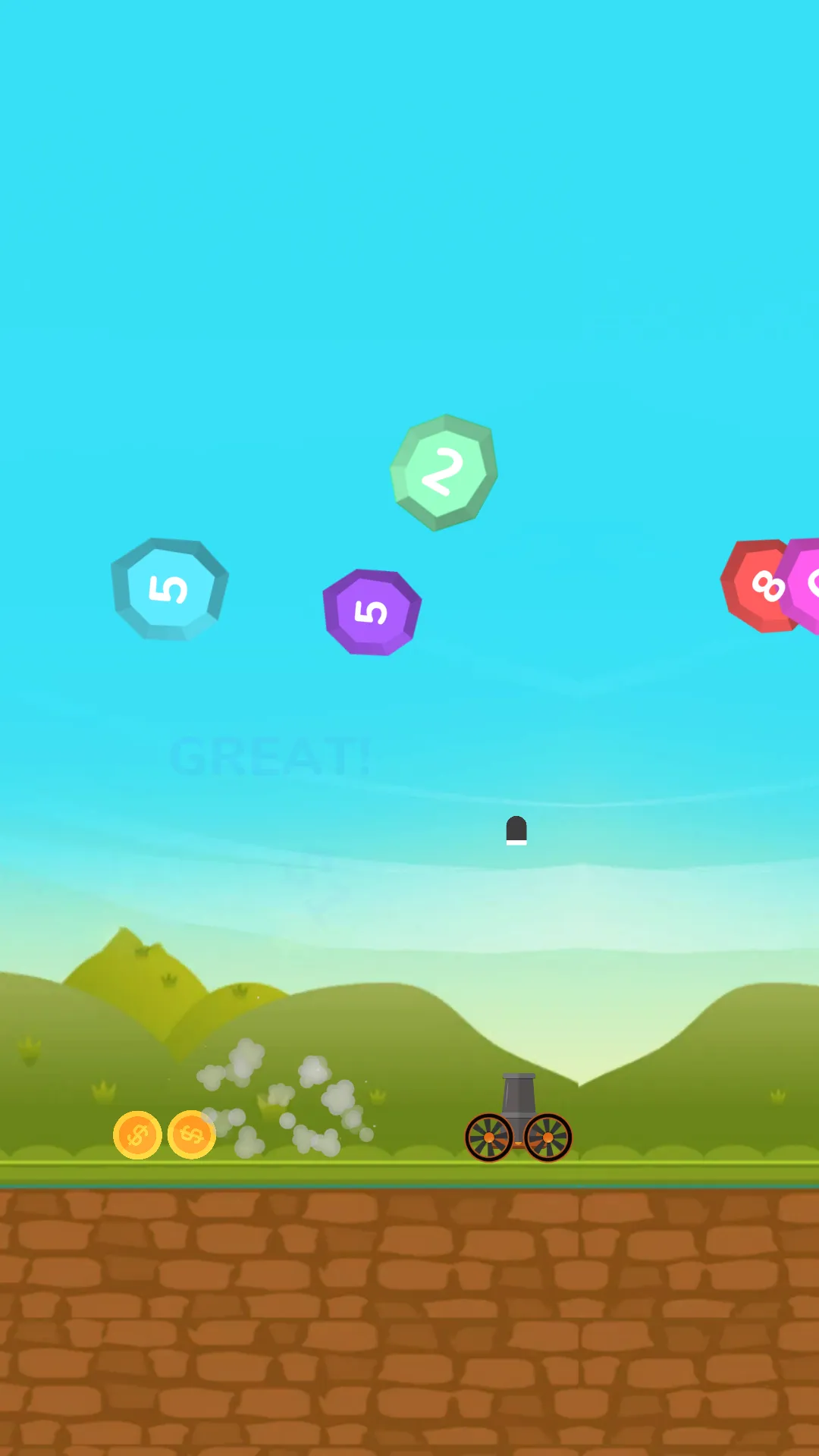 Cannon Rush | Indus Appstore | Screenshot