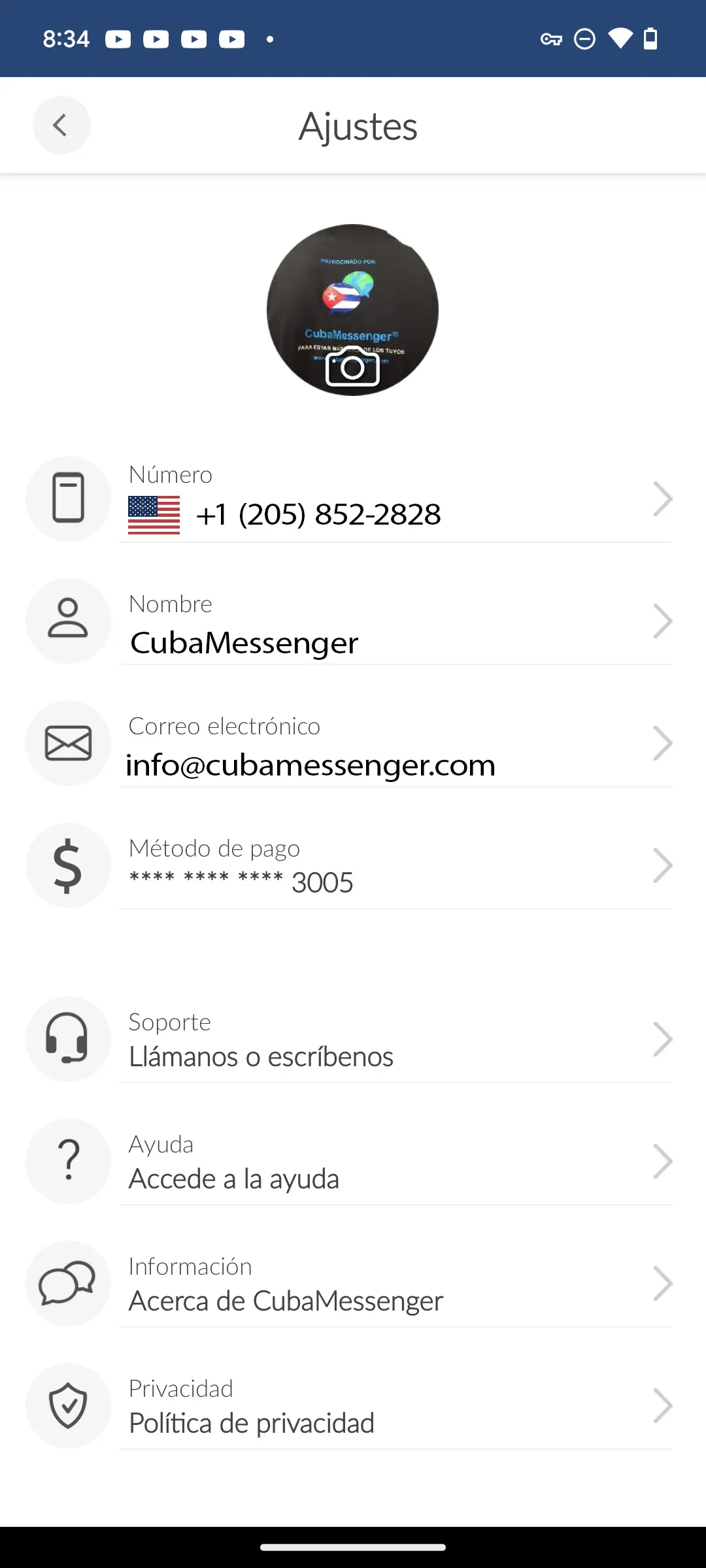 CubaMessenger | Indus Appstore | Screenshot