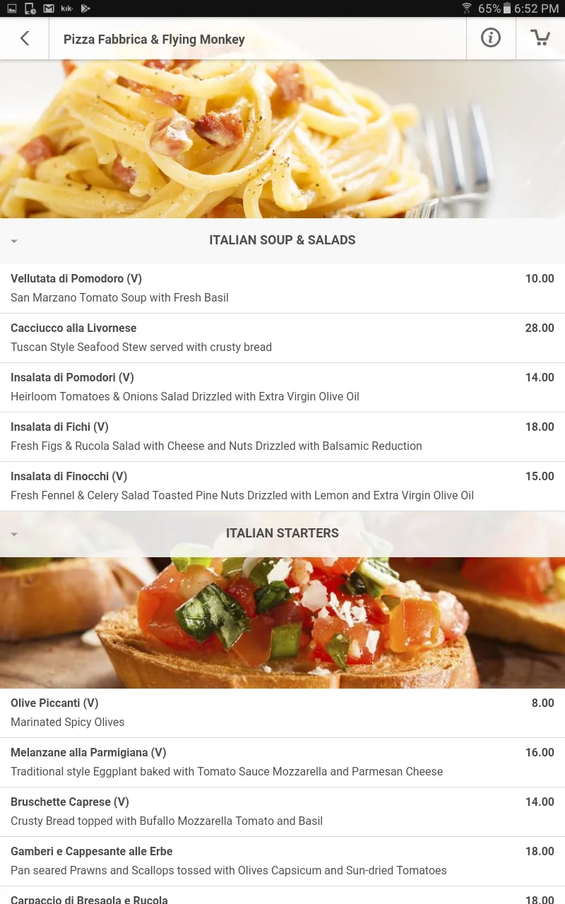 Pizza Fabbrica & Flying Monkey | Indus Appstore | Screenshot