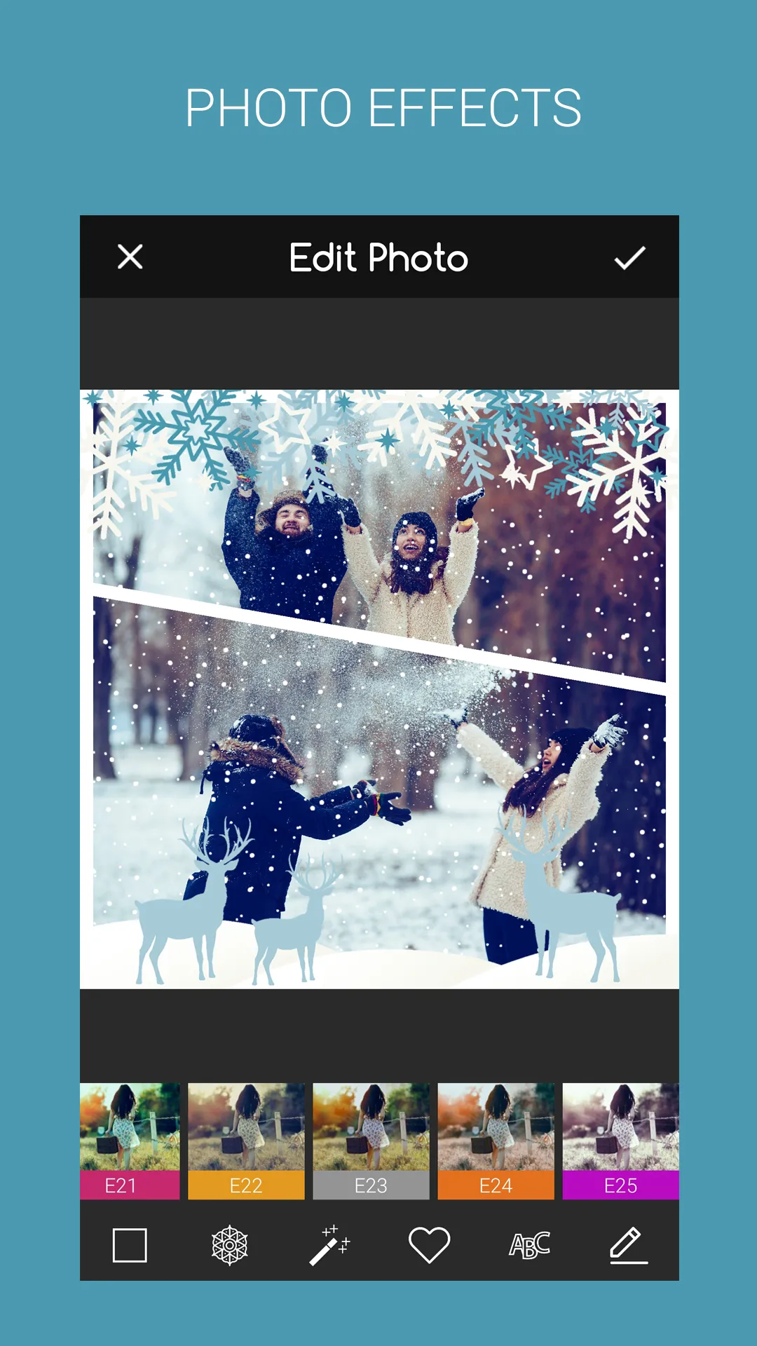 Christmas Grid Photo Collage | Indus Appstore | Screenshot