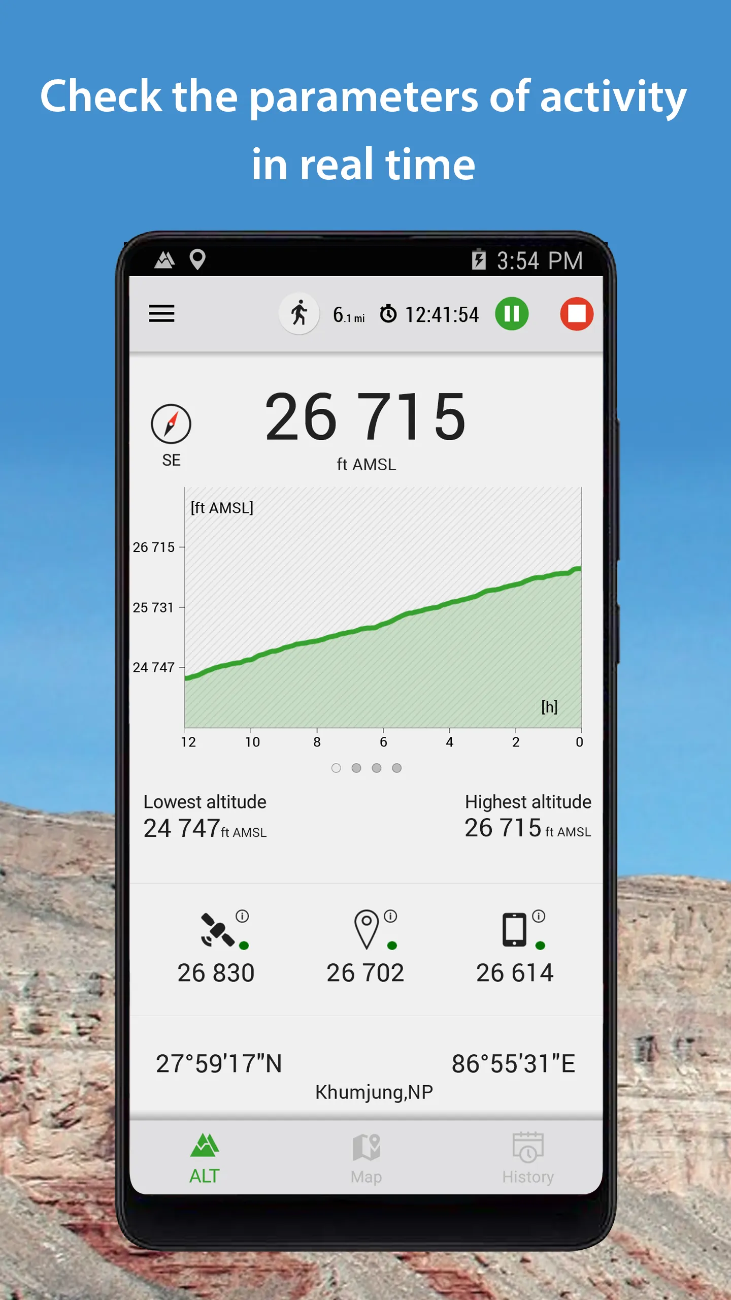 Altimeter | Indus Appstore | Screenshot
