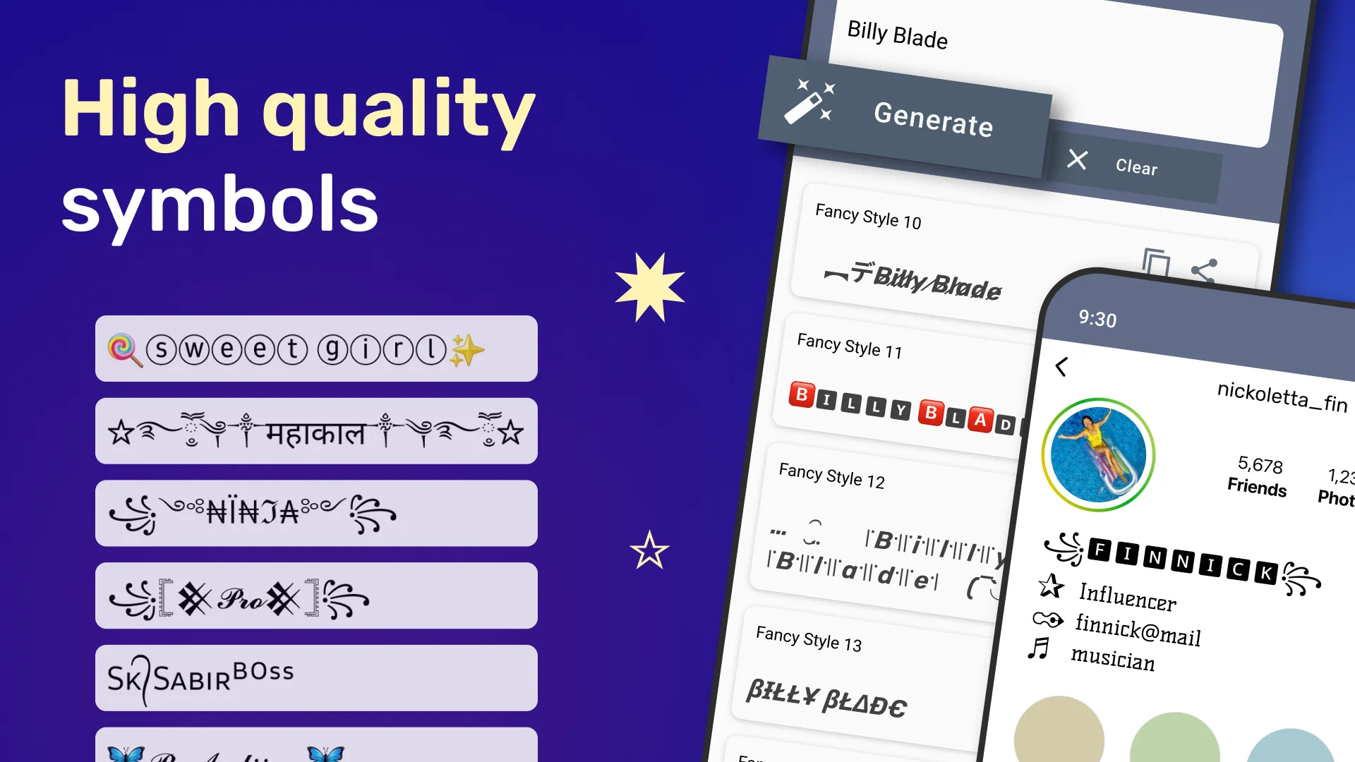 Aesthetic Symbols - Fancy Text | Indus Appstore | Screenshot