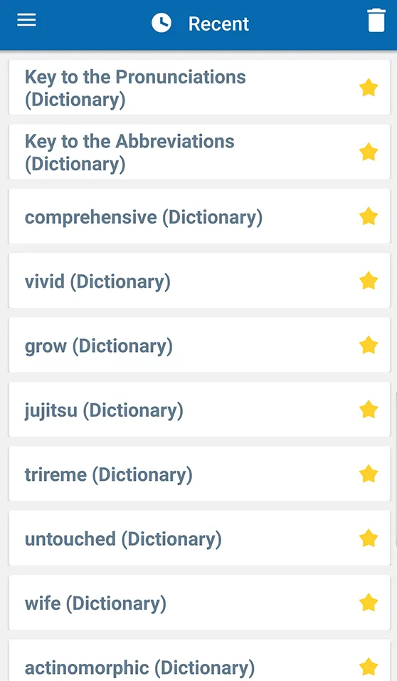 Oxford American Dict. & Th. | Indus Appstore | Screenshot