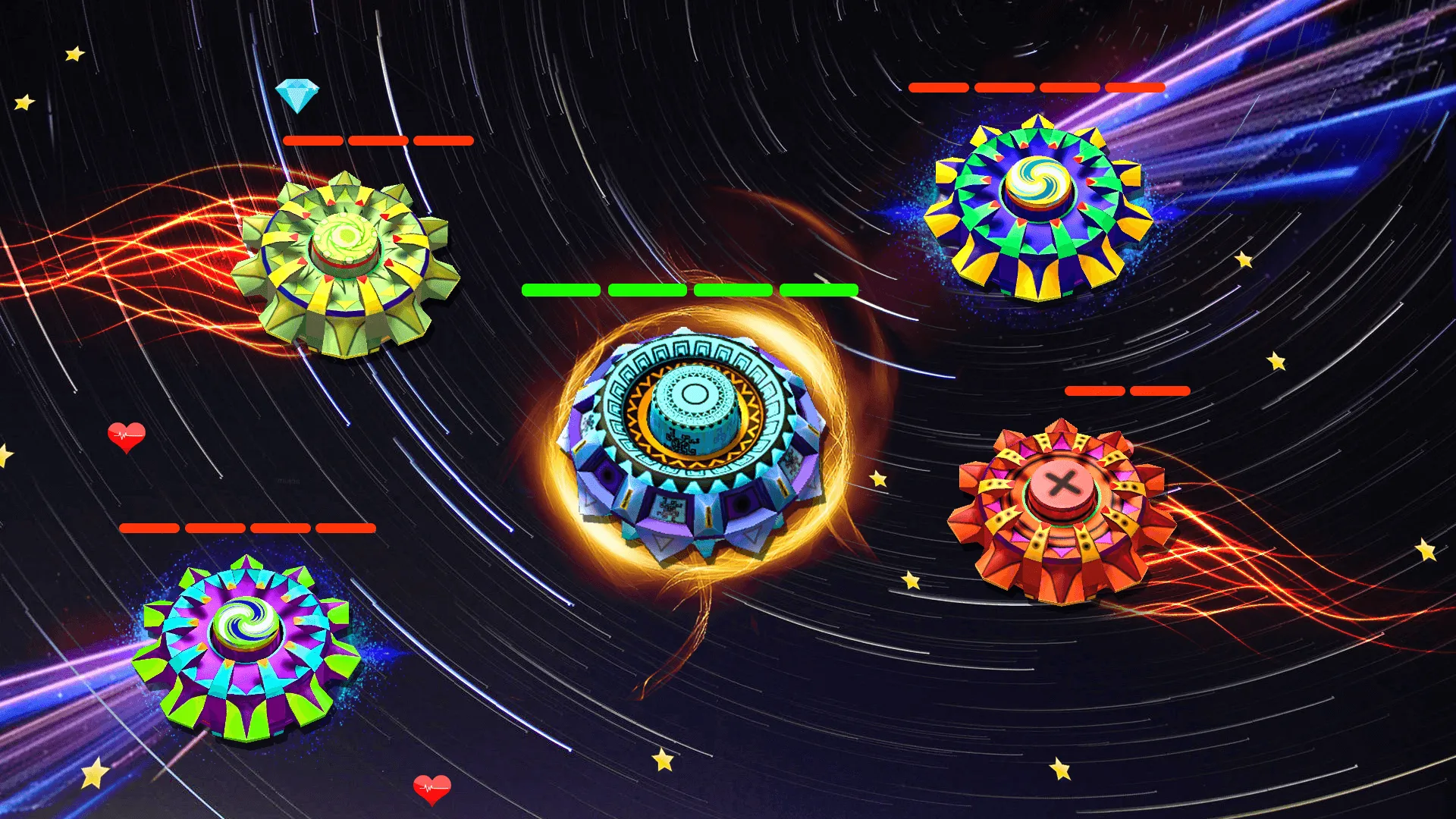 Fidget Spinner Fight.io Game | Indus Appstore | Screenshot