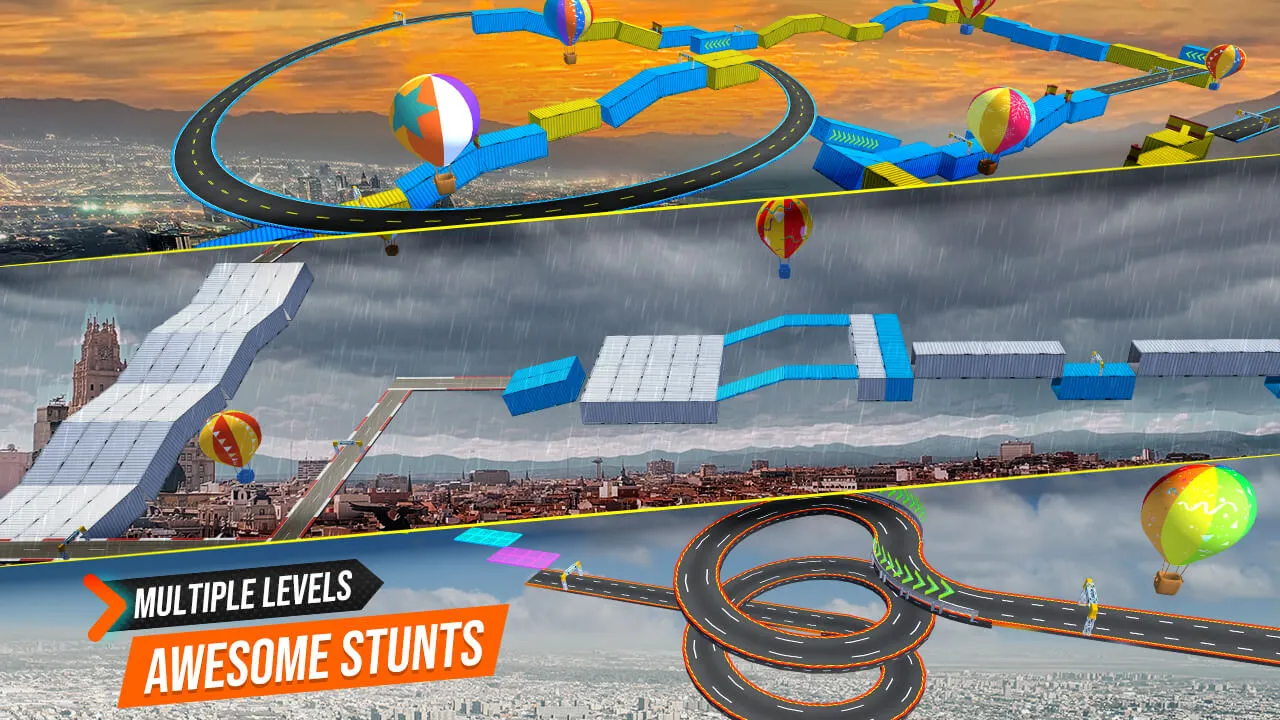 Car Games 3D Stunt Racing Game | Indus Appstore | Screenshot