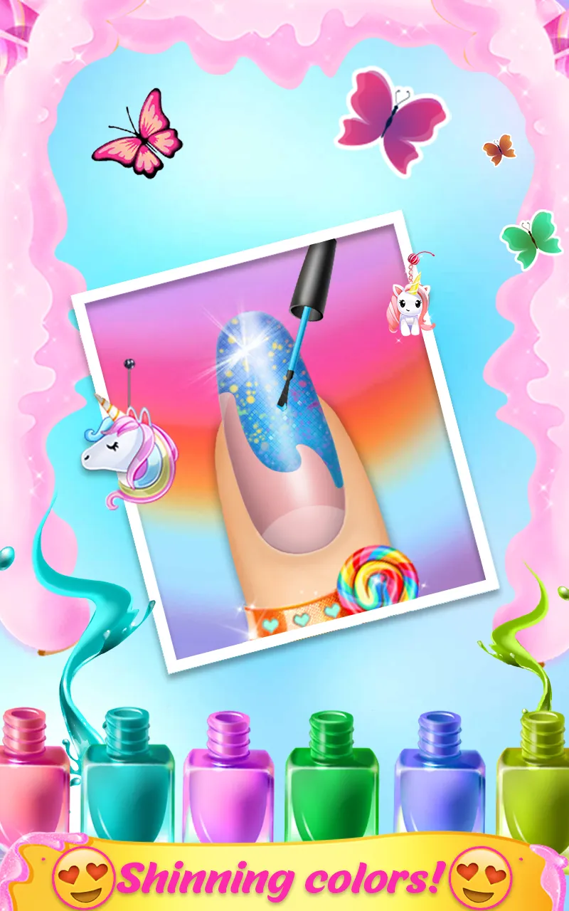 Nail Polish Game Nail Stack | Indus Appstore | Screenshot