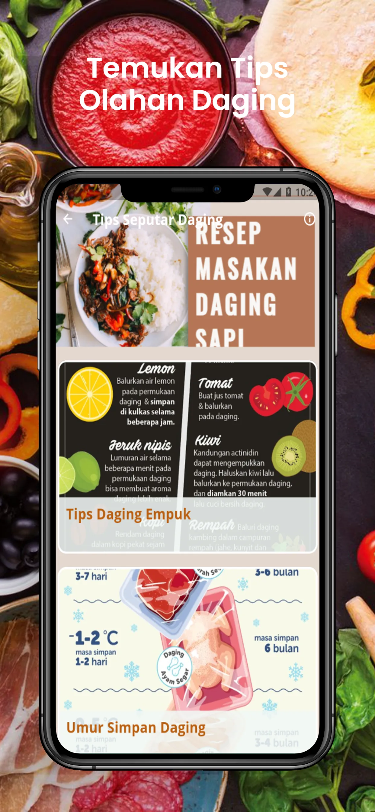 Resep Masakan Daging Sapi | Indus Appstore | Screenshot