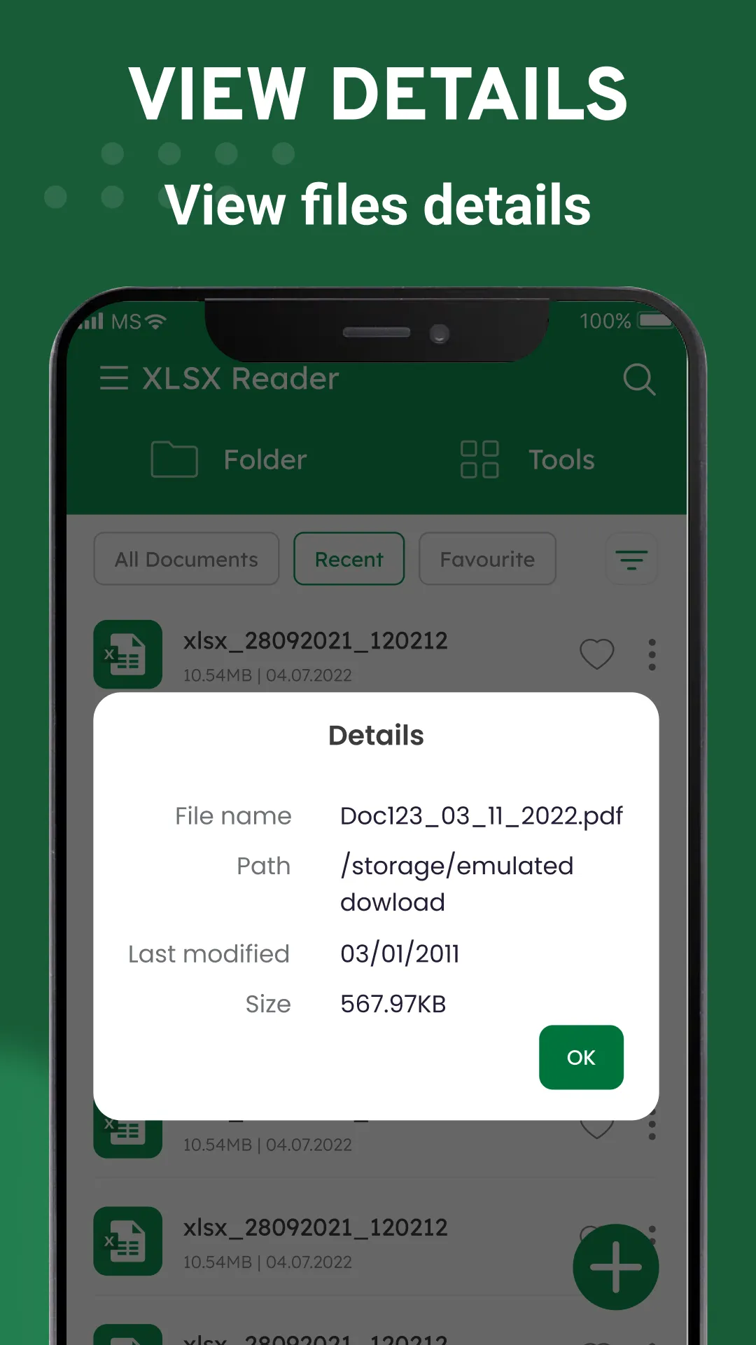 Edit XLSX Spreadsheets Reader | Indus Appstore | Screenshot