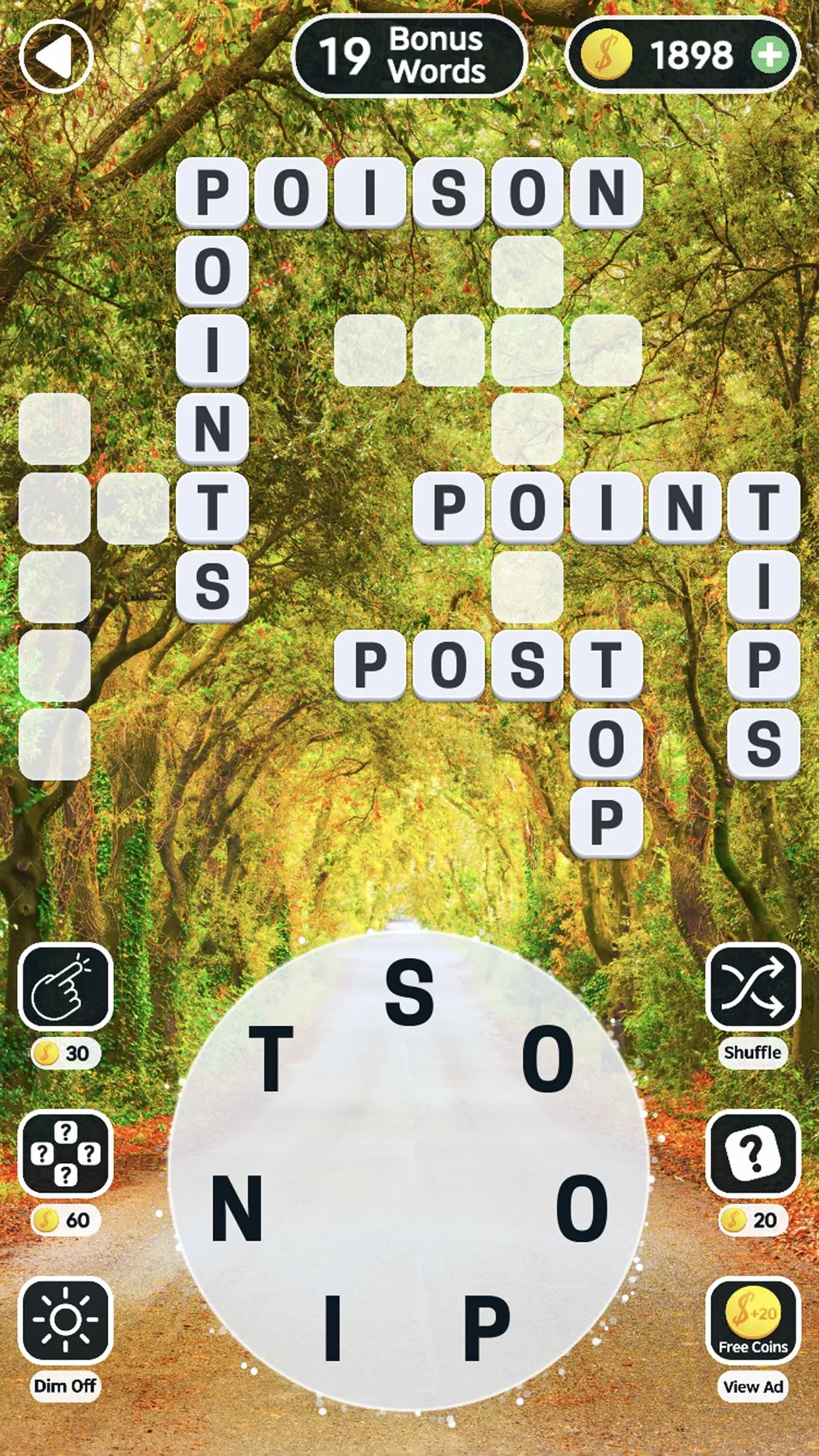 Word Swipe Crossword Puzzle | Indus Appstore | Screenshot