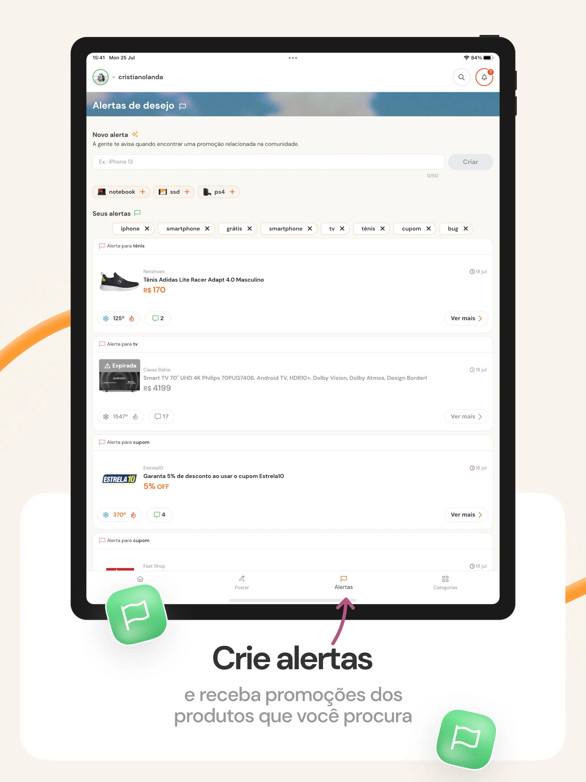 Pelando: promoções e cupons | Indus Appstore | Screenshot